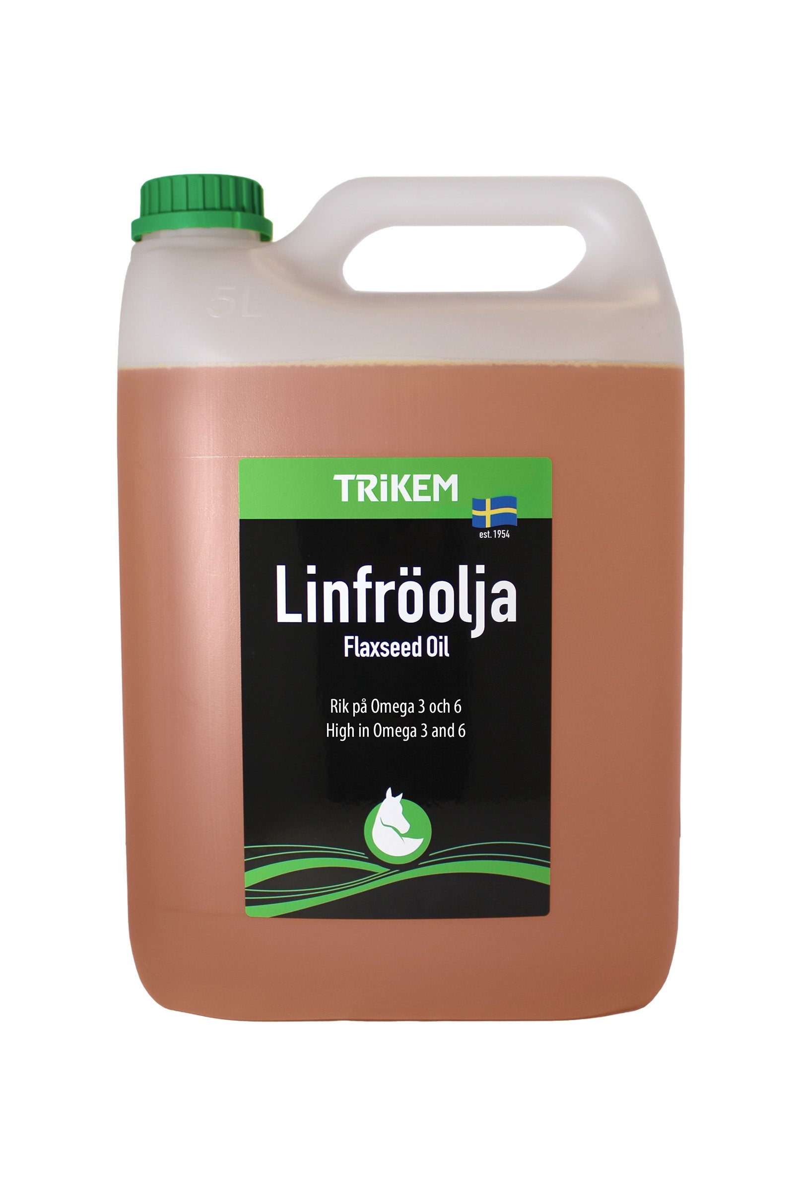 Trikem Sport Trikem Flaxseed oil, 5000 ml Horse Feed & Nutrition