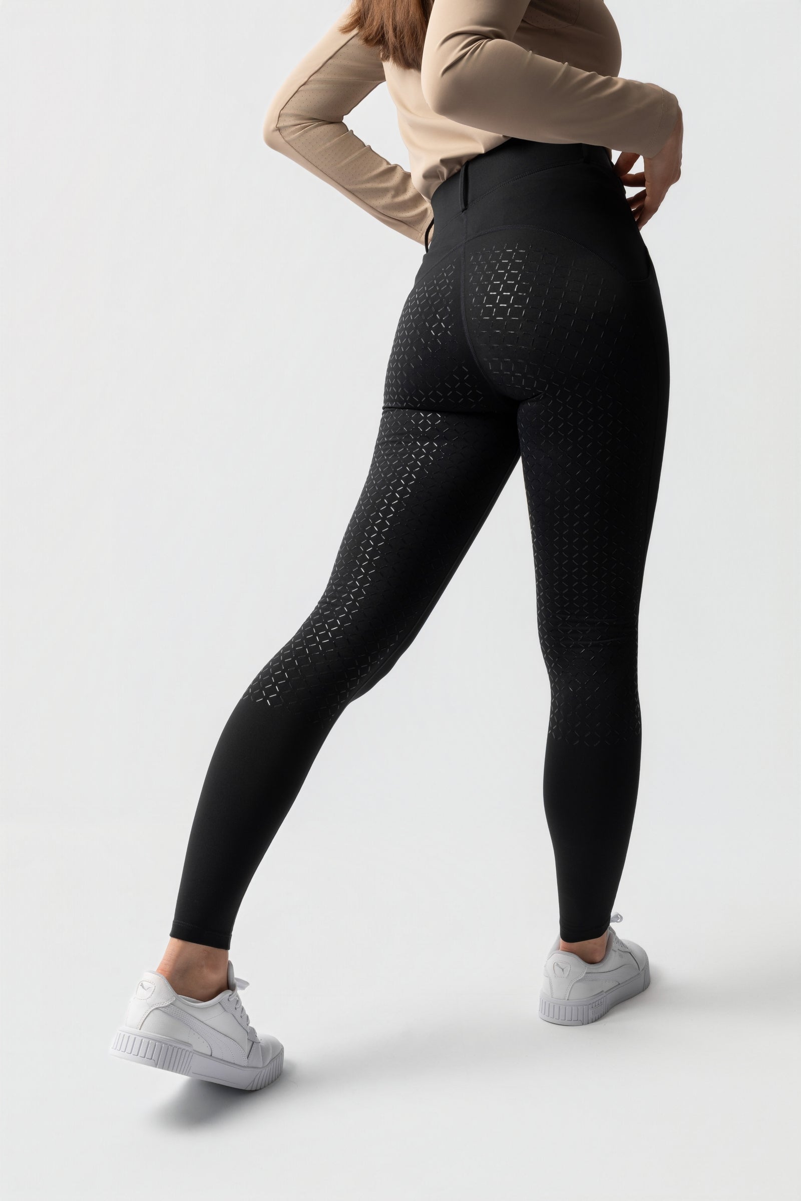 Horze Dea zimní legíny s celogripem Womens Breeches