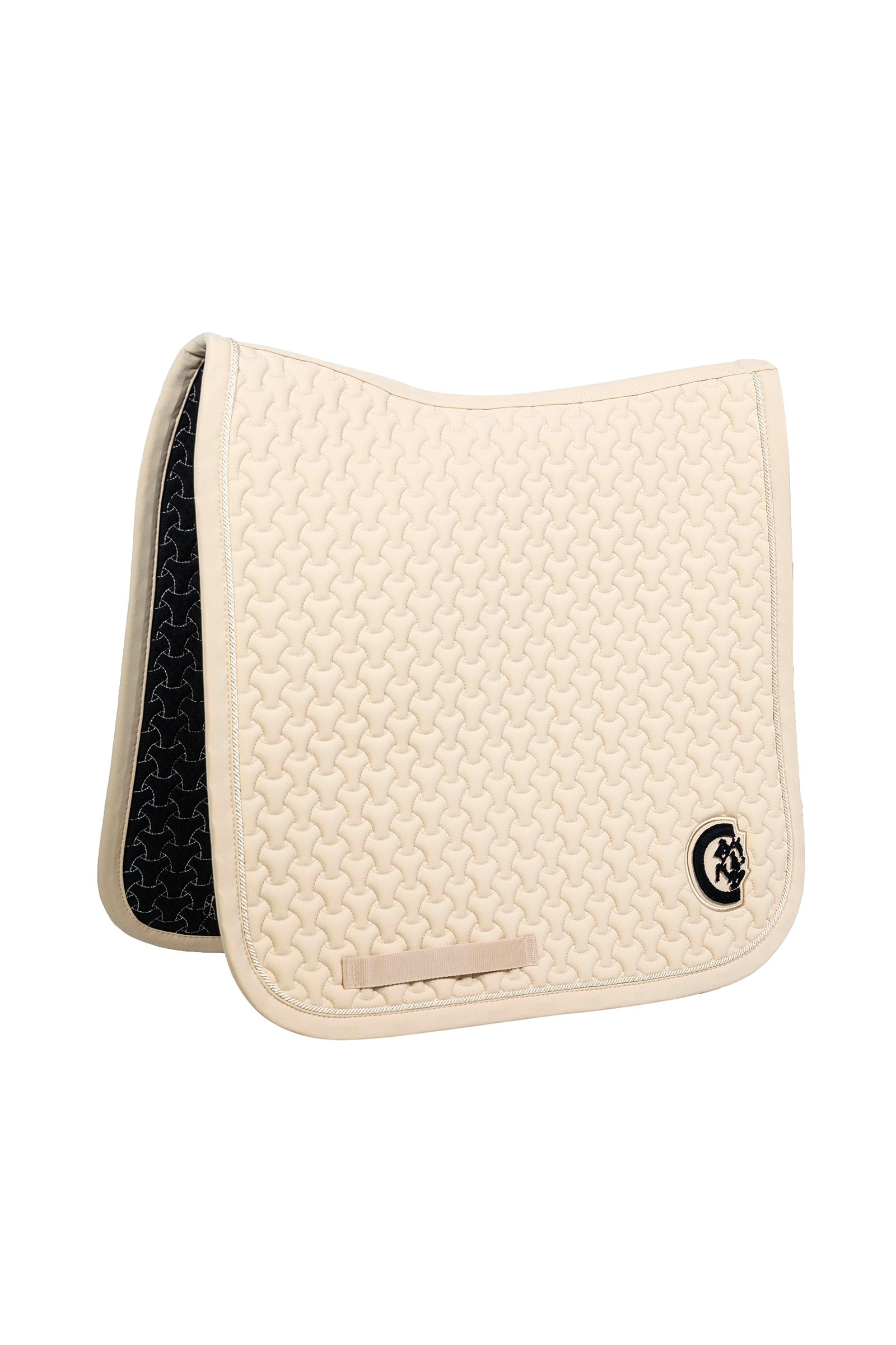 Kentucky Horsewear Sedlový podsedák Plaited 3D Logo Dressage Saddle Pads