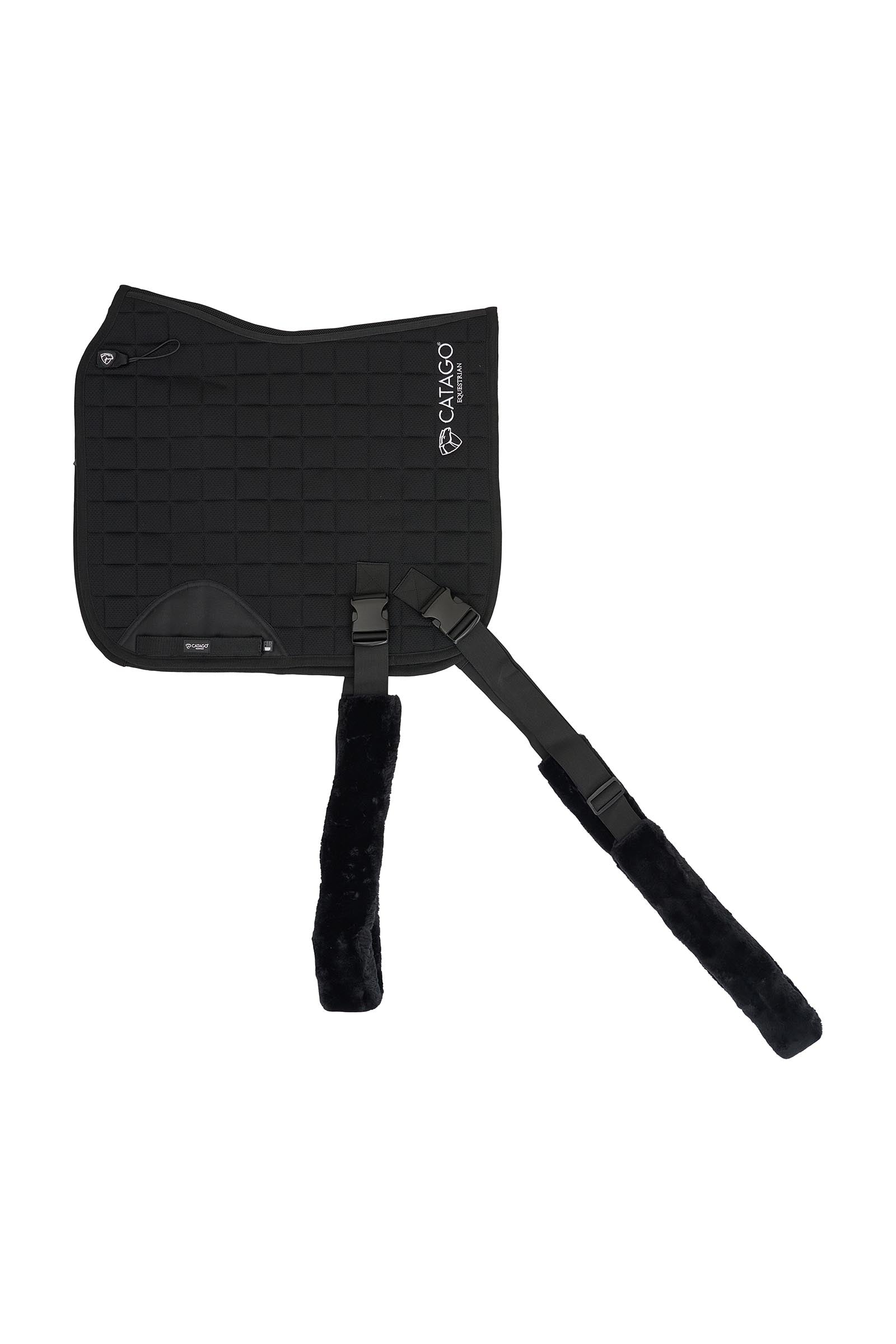 Catago FIR-Tech tréninková podsedlová deka s elastickými popruhy Saddle Pads