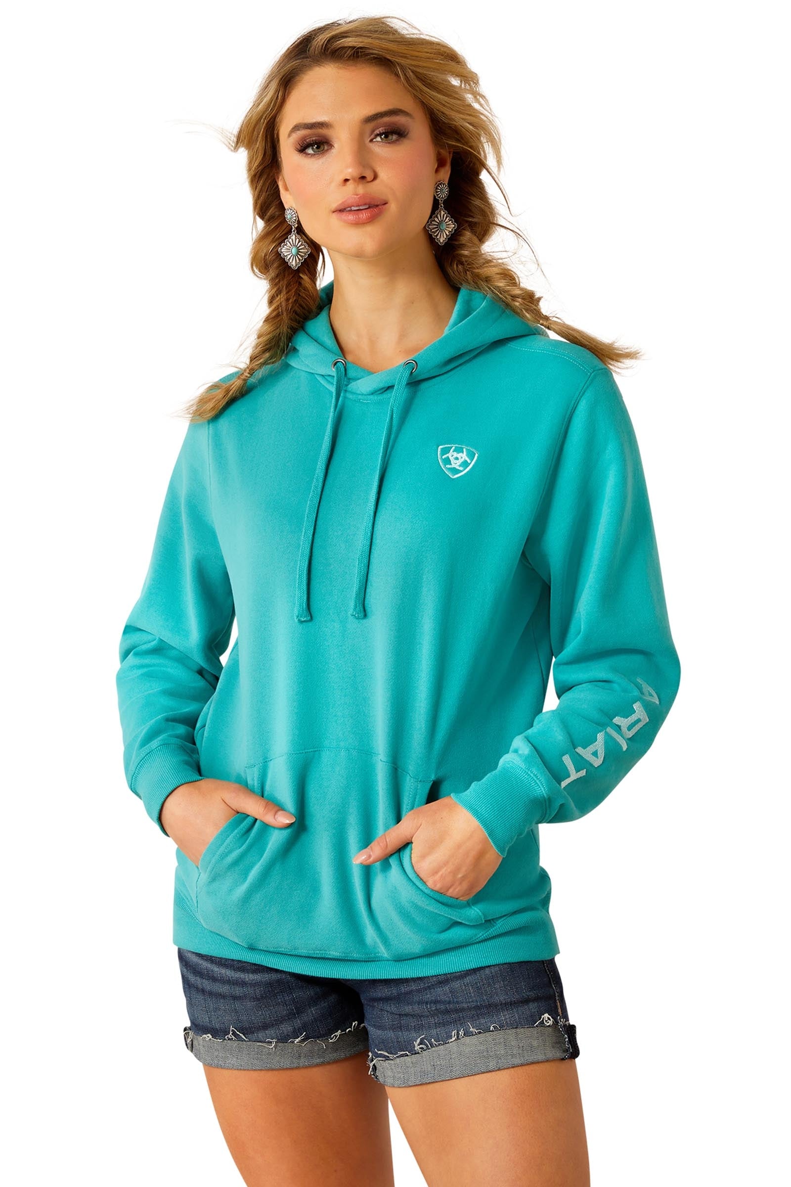 Ariat Logo 2.0 dámská mikina s kapucí Women’s Riding Clothing