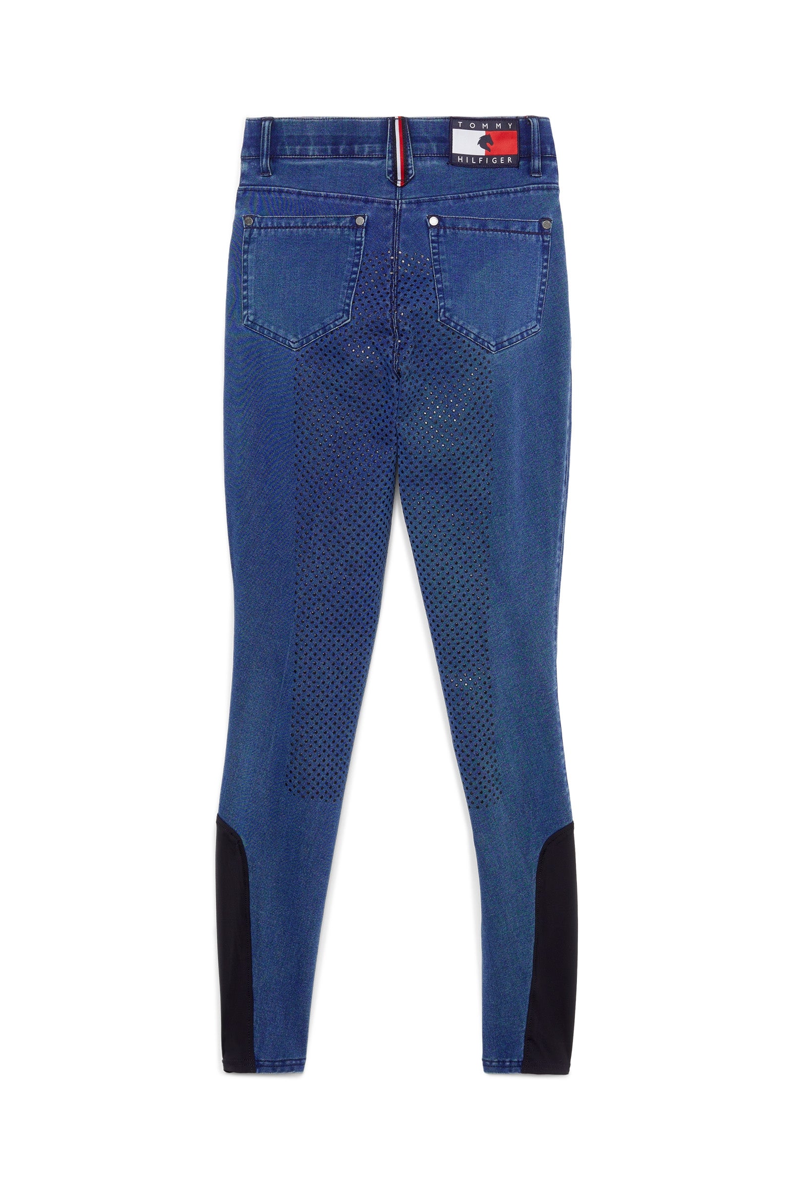 Tommy Hilfiger Equestrian Queens Džínové Kalhoty s Plným Gripem Womens Breeches