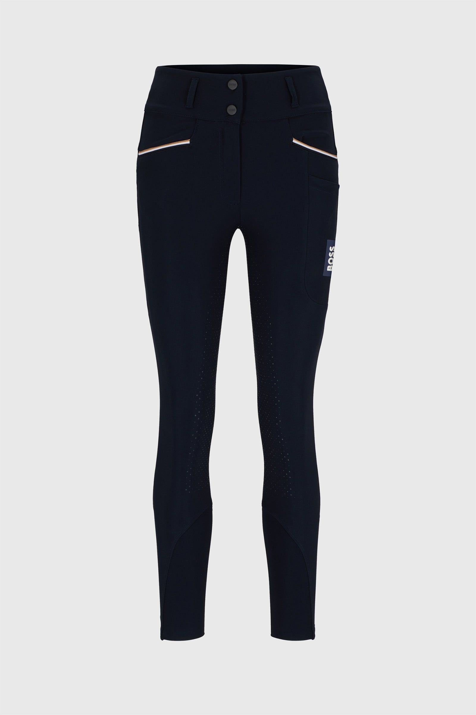 Boss Kalhoty na léto s vysokým pasem a úplným gripem Hailey Womens Breeches