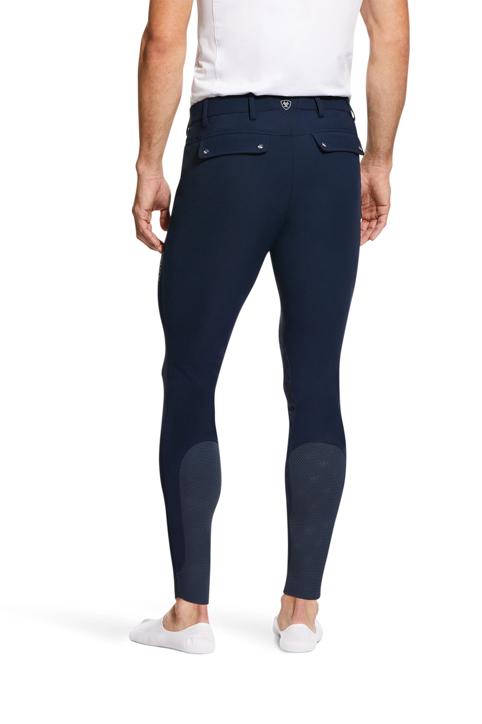 Ariat Pánské kalhotky Tri Factor Grip s náplastí na kolena Mens Riding Clothing