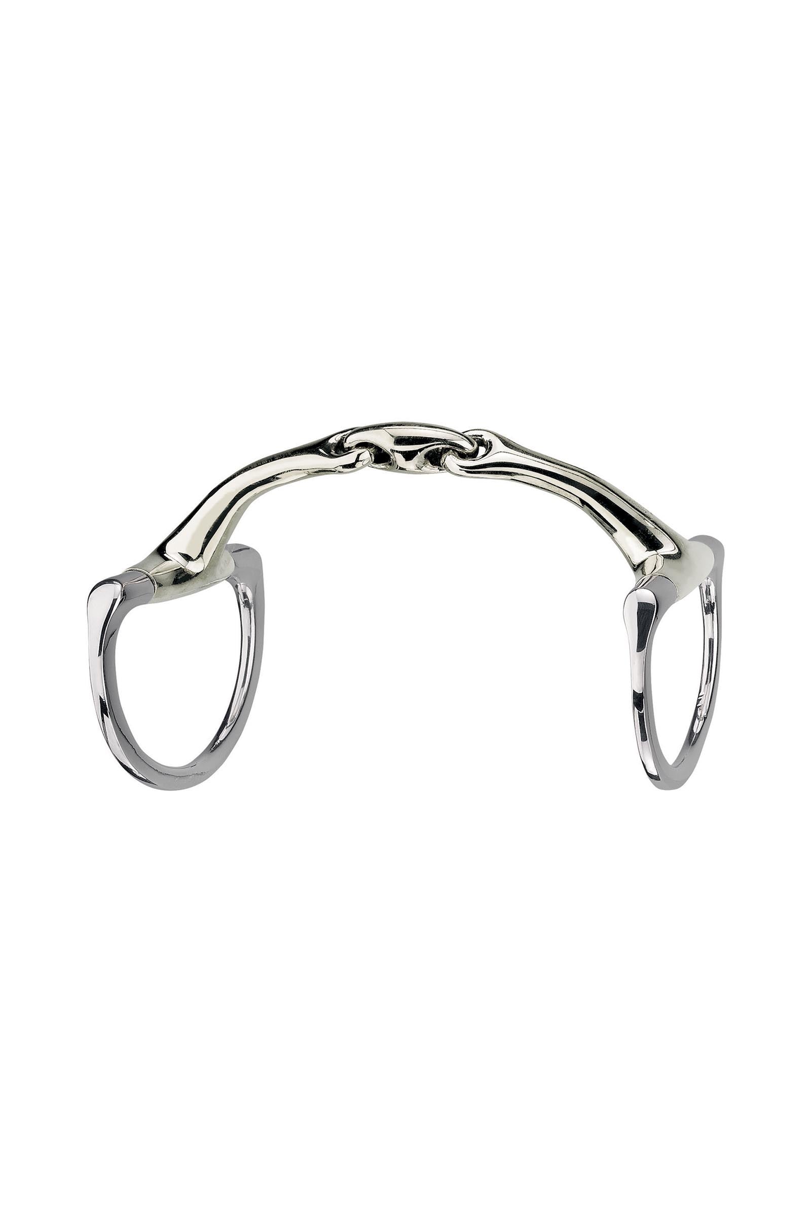 Sprenger Dynamic RS olivové udidlo D kroužky, dvakrát lomené, 16 mm, Sensogan Horse Bits