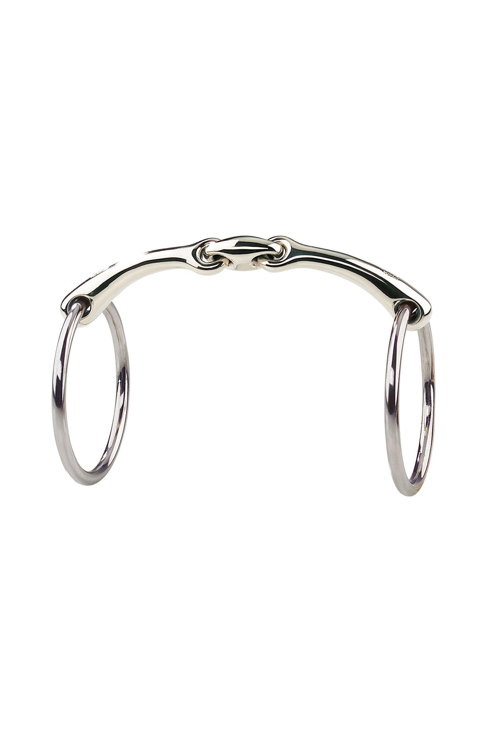 Sprenger Dynamic RS kroužkové udidlo, dvakrát lomené, 14 mm, Sensogan Horse Bits