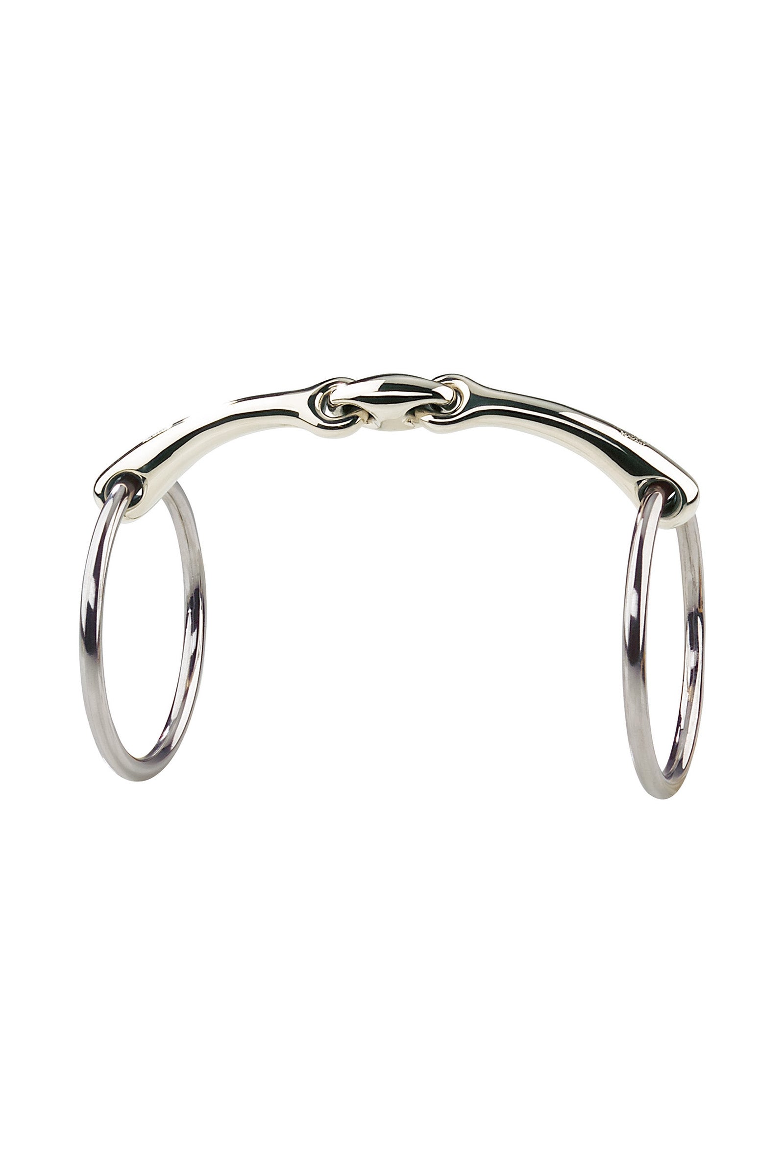 Sprenger Dynamic RS kroužkové udidlo, dvakrát lomené, 16 mm, Sensogan Horse Bits