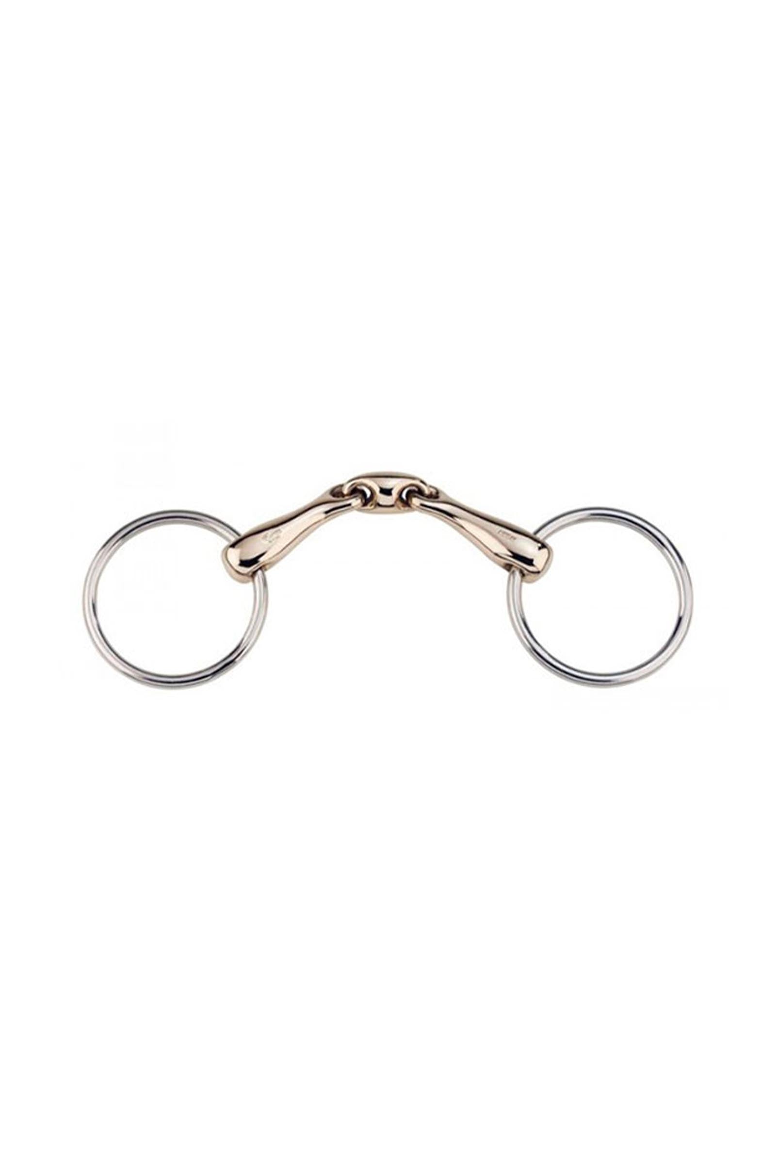 Sprenger KK Ultra kroužkové stihlo, dvojité lomení, 14 mm, Sensogan Horse Bits