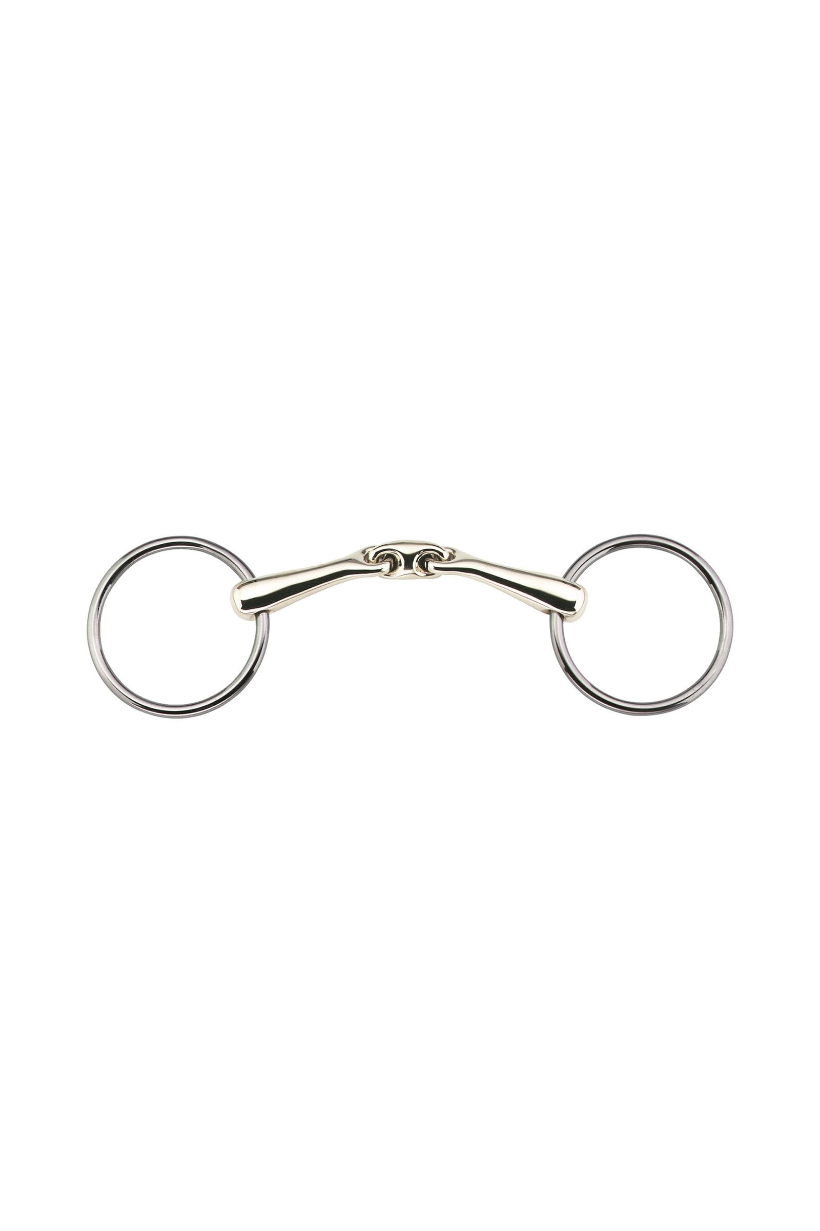 Sprenger KK Ultra kroužkové stihlo, dvojité lomení, 18 mm, Sensogan Horse Bits