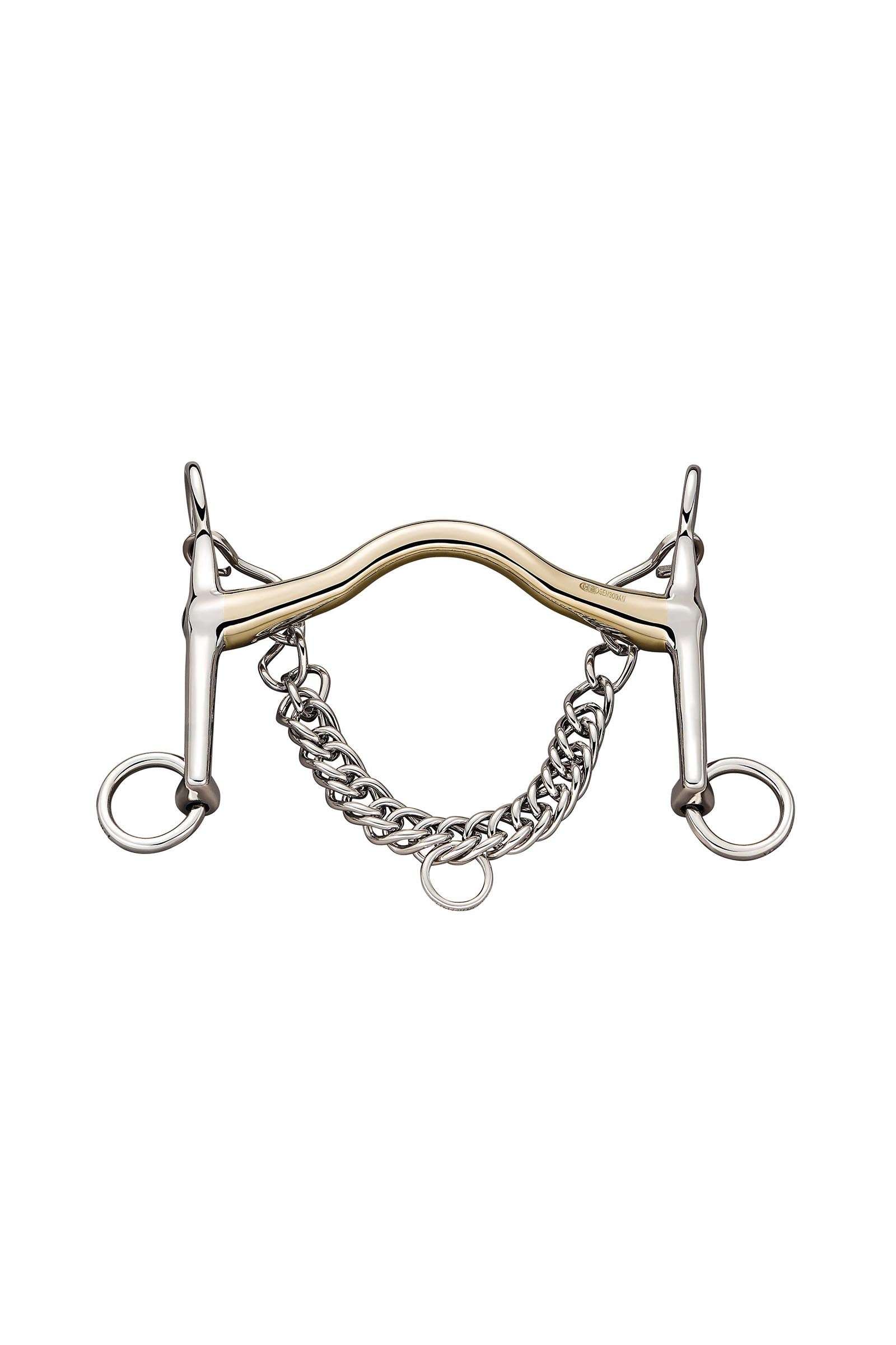 Sprenger Bemelmans pákové udidlo, 16 mm, 5 cm ramena, Sensogan Horse Bits