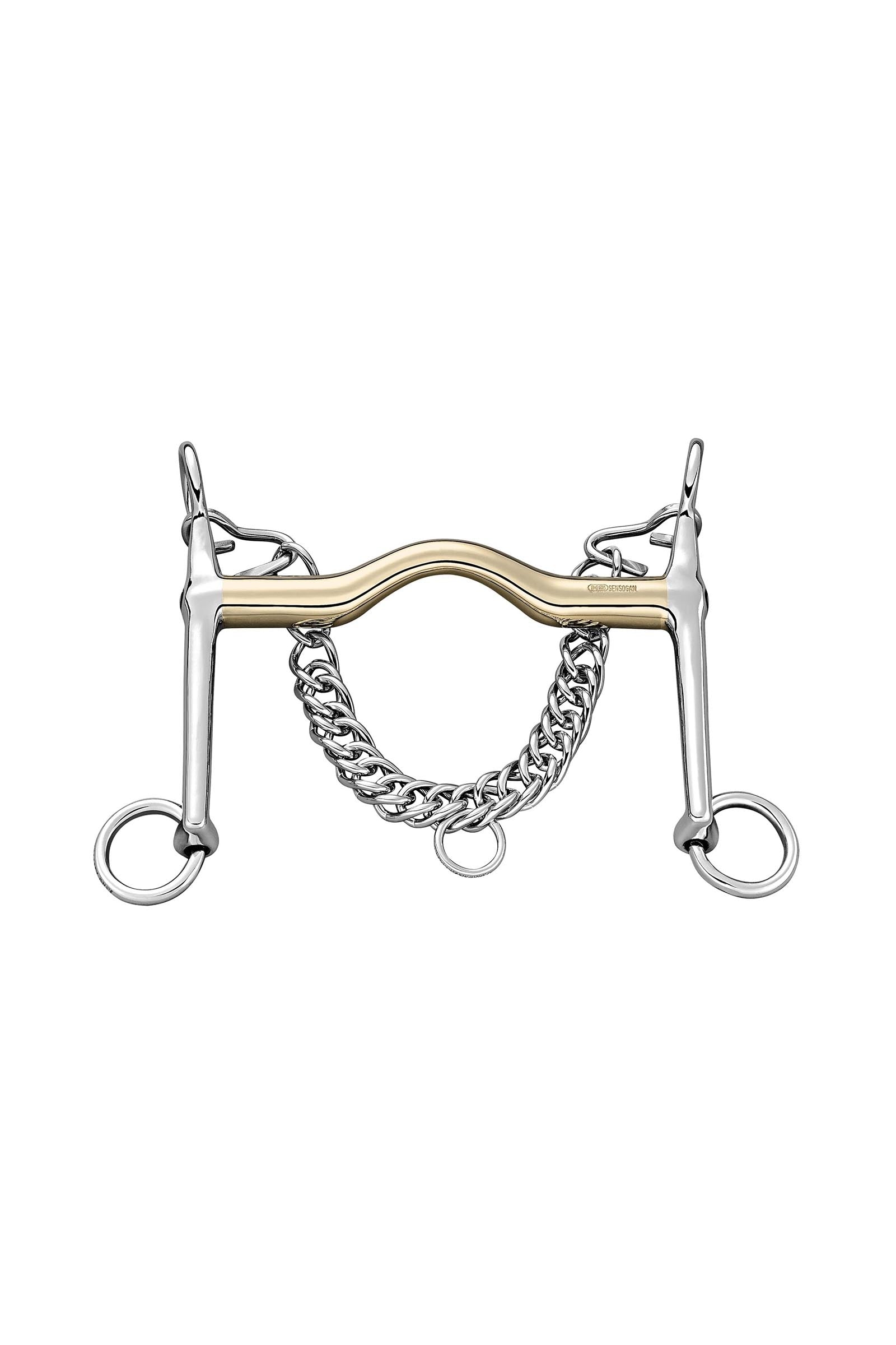 Sprenger speciální drezurní kandarové udidlo, 16 mm, Sensogan Horse Bits