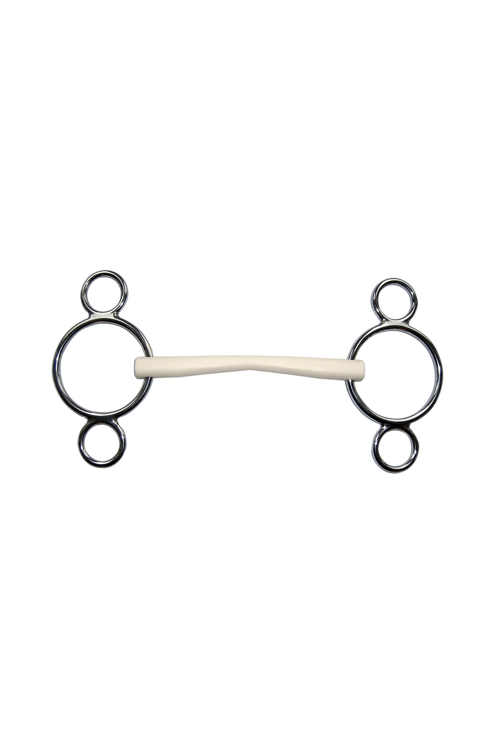 Sprenger Duo 3 kroužkové skokové udidlo Vienna, stanga 16 mm, plast Horse Bits