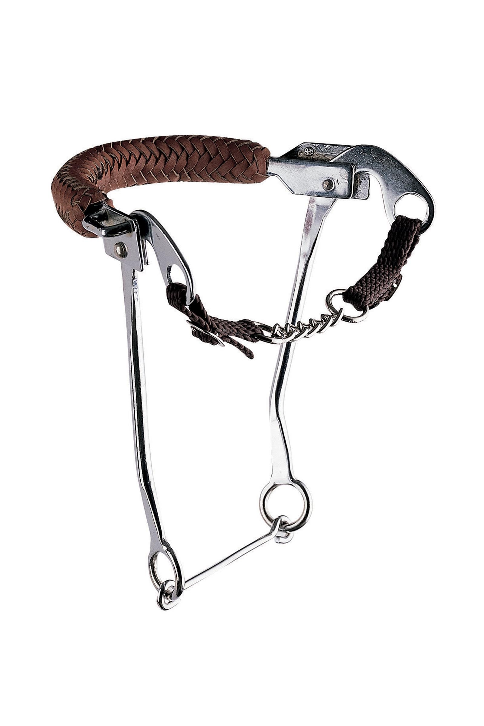 Sprenger hackamore s řetízkem, nerezová ocel ramena 35 cm Horse Bits