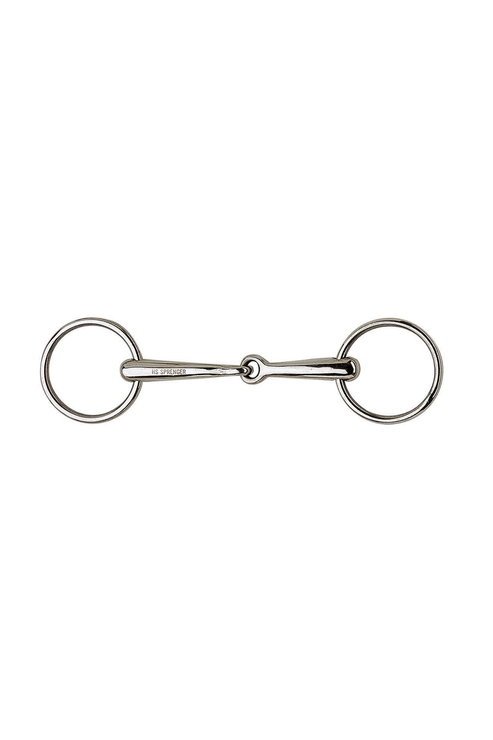 Sprenger Stihlové udidlo, jednoduše lomené, 14 mm, nerezová ocel Horse Bits