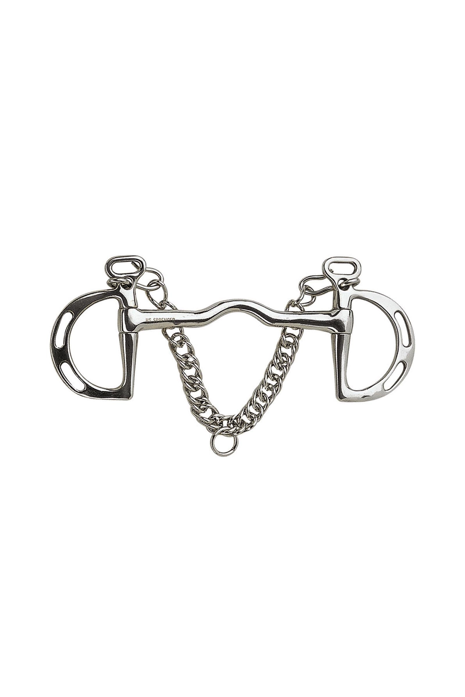 Sprenger Kimblewick skokové udidlo, rovné s vyklenutím, 16 mm, nerezová ocel Horse Bits