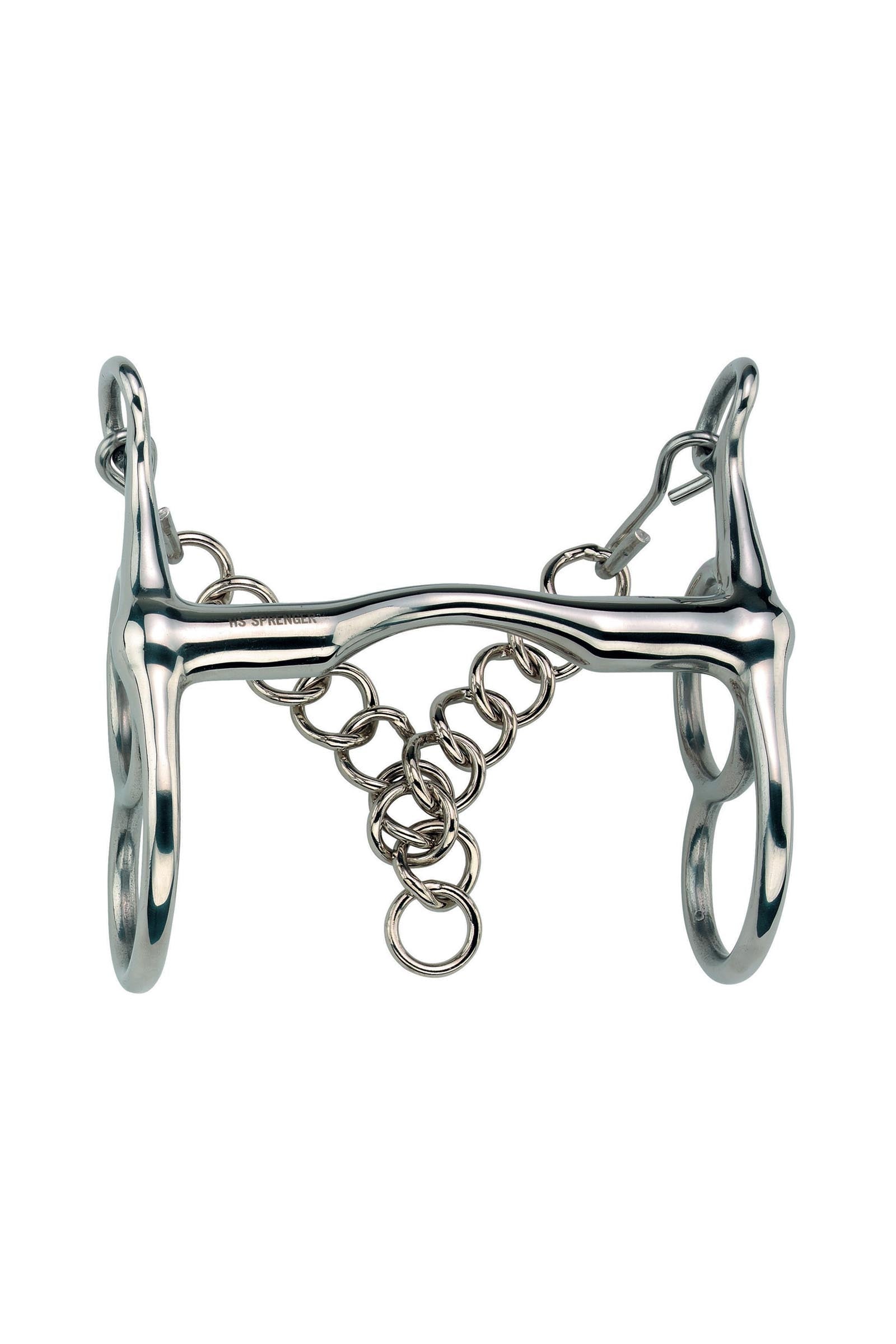 Sprenger Butterfly Liverpool udidlo, stanga 19 mm, 2 sloty, pevná ramena, nerezová ocel Racing Tack