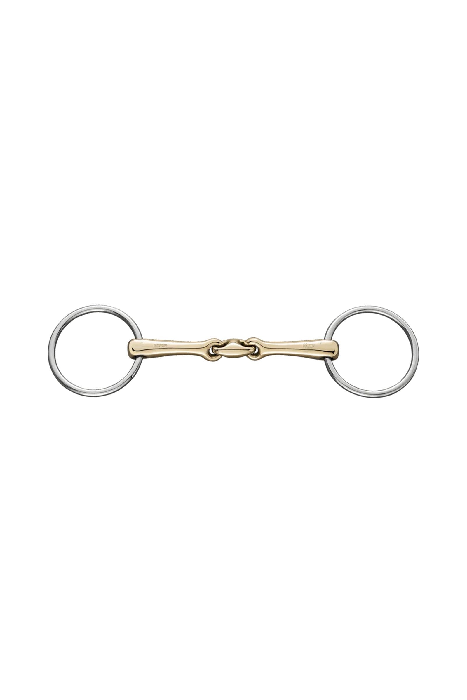 Sprenger KK Ultra kroužkové stihlo, dvojité lomení, 12 mm, Sensogan Horse Bits