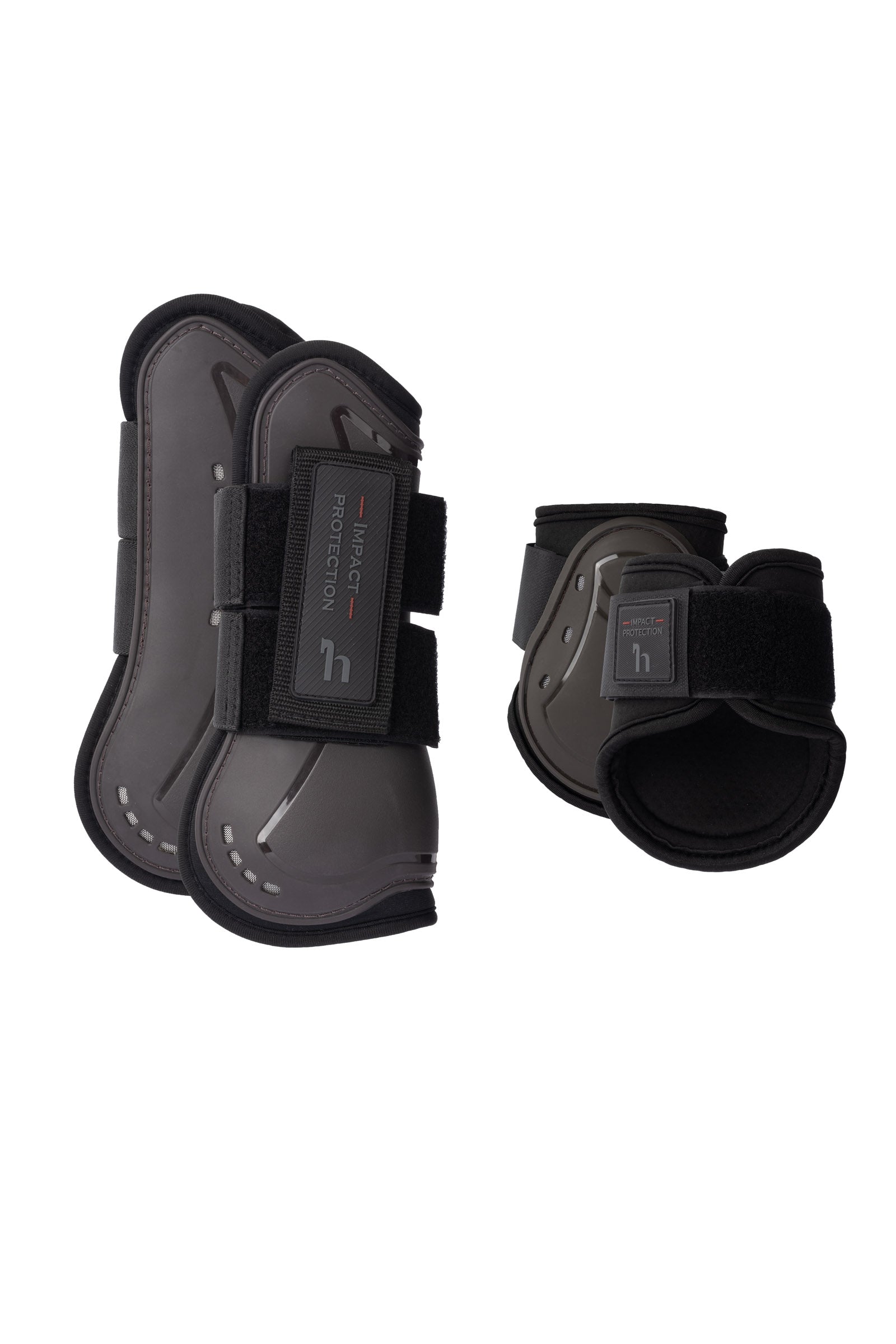 Horze Sada bot Armor Airflow Tendon &amp, Fetlock Leg Protection & Hoof Protection for Horses