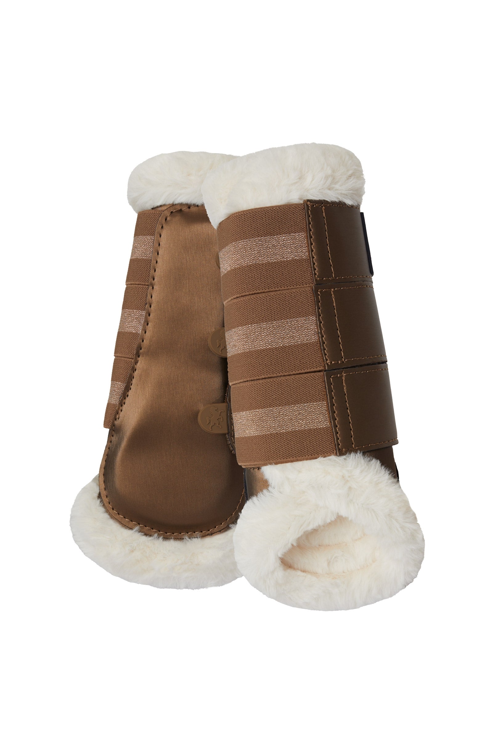 B Vertigo Drew kartáčovací boty s podšívkou z umělé kožešiny Leg Protection & Hoof Protection for Horses