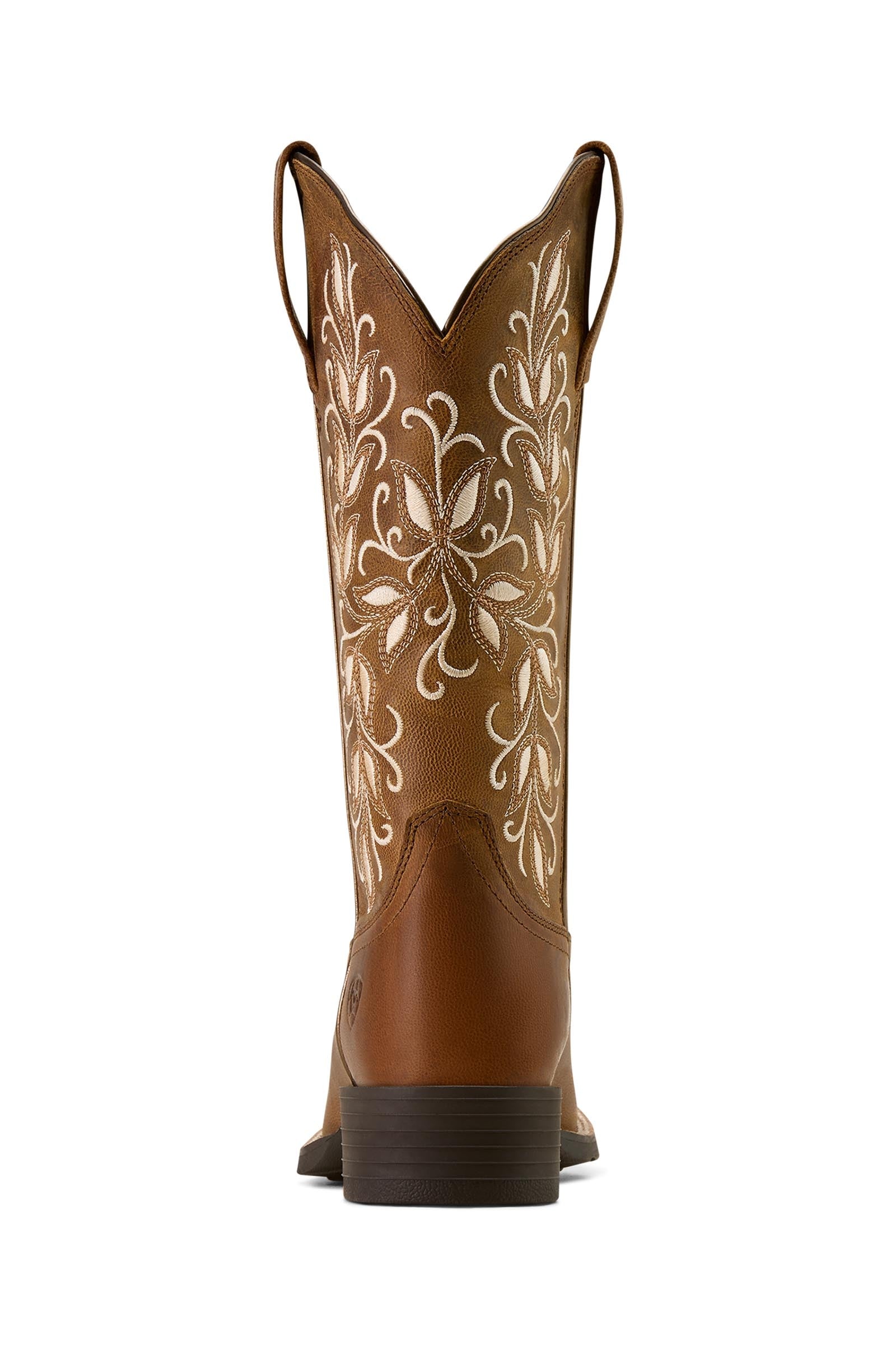 Ariat Women's Round Up Holly Wide Square Toe Western Boots Riding Boots & Riding Shoes