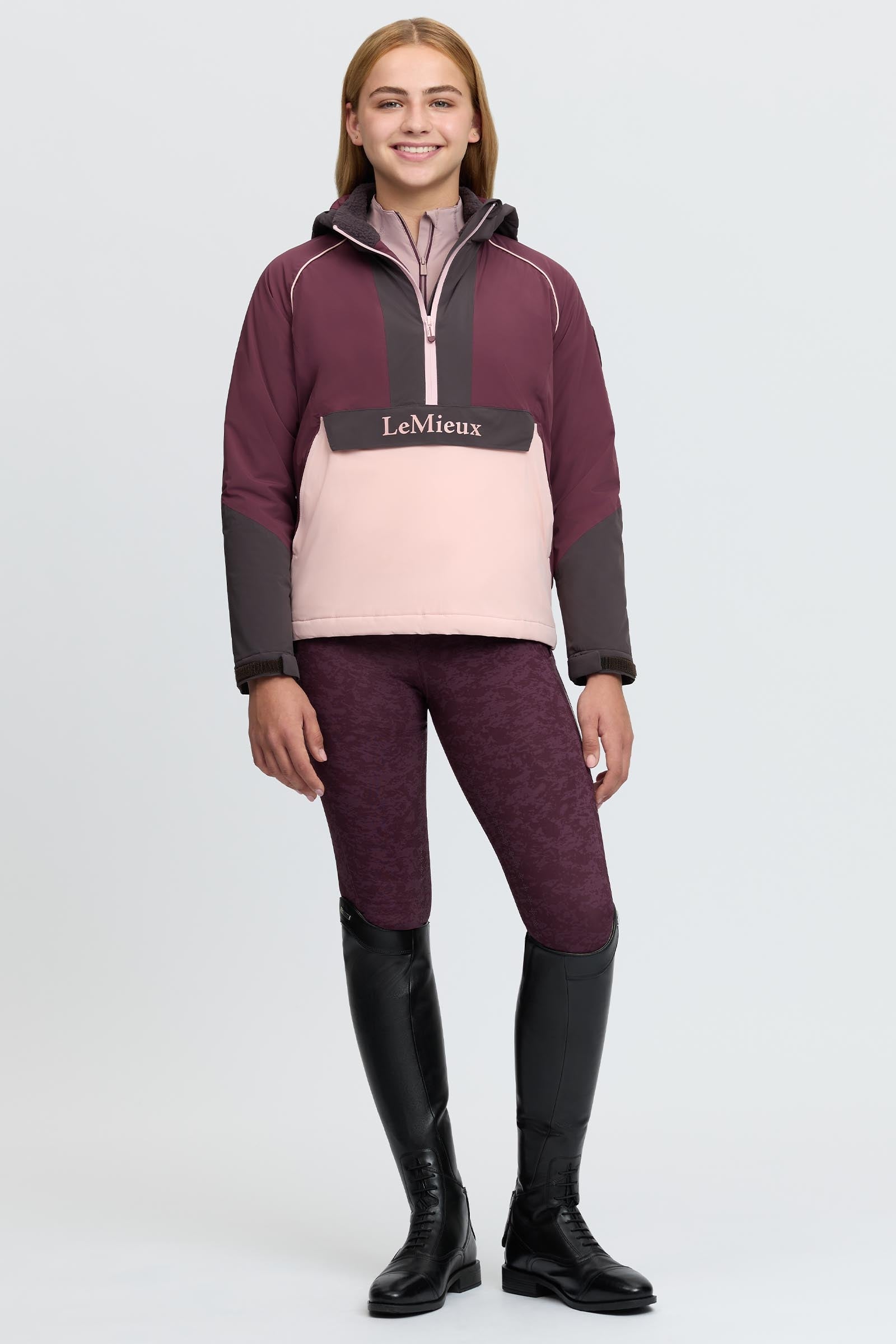 LeMieux Young Rider Bailey Waterproof Anorak Kids Apparel
