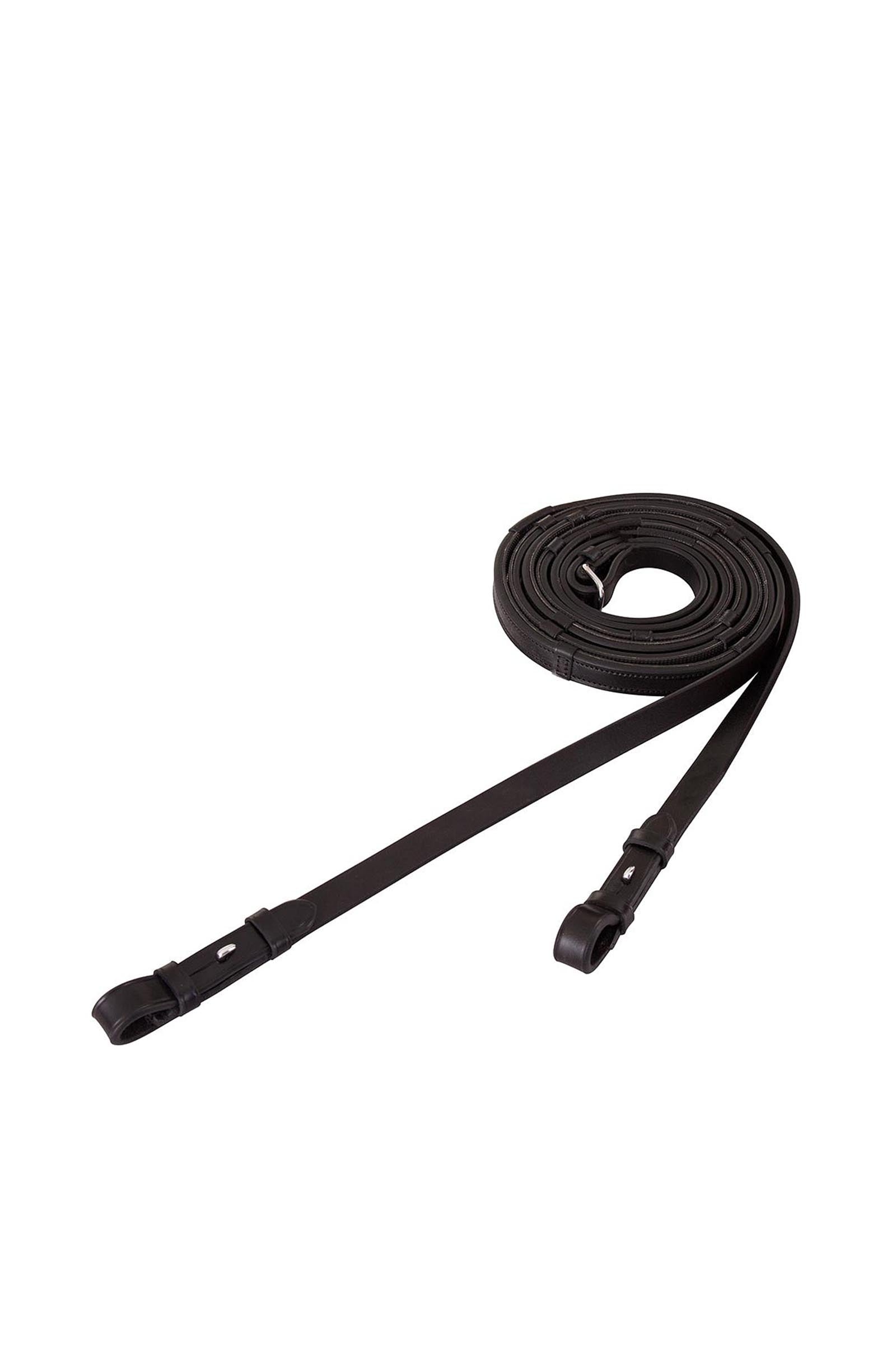 BR kožené otěže s protiskluzovou úpravou, 16 mm Bridles & Reins