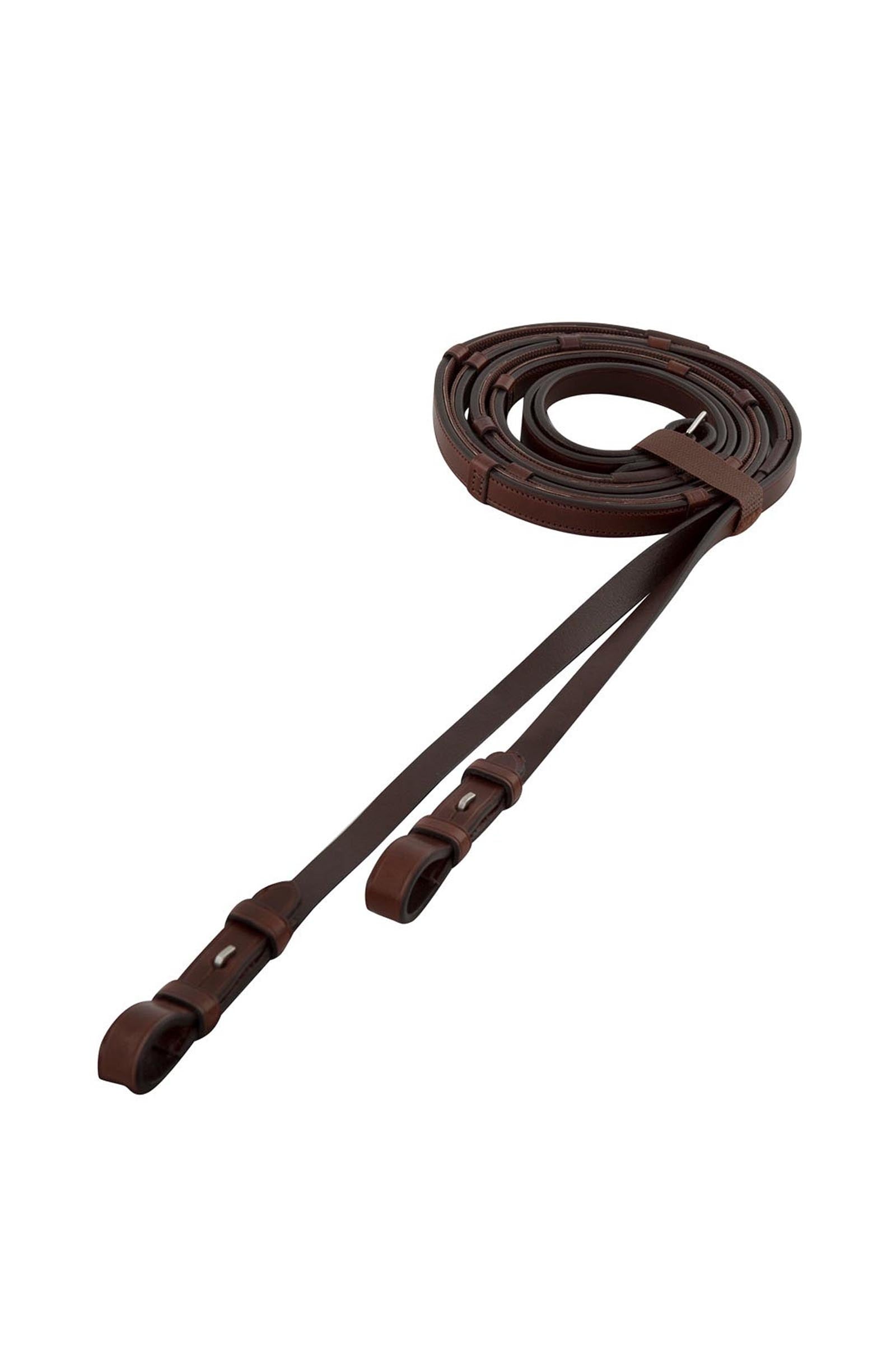 BR kožené otěže s protiskluzovou úpravou, 16 mm Bridles & Reins