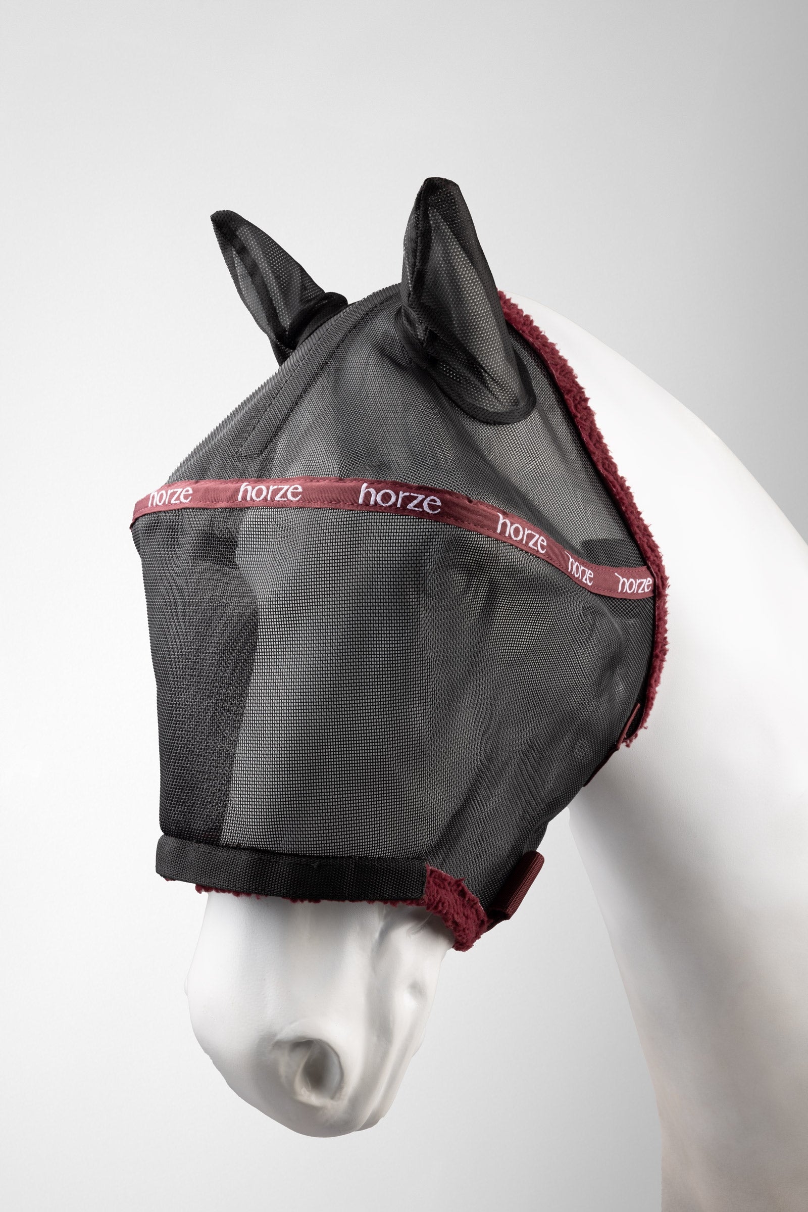 Horze Maska na mouchy s drátěným rámem Antifly Protection for Horses