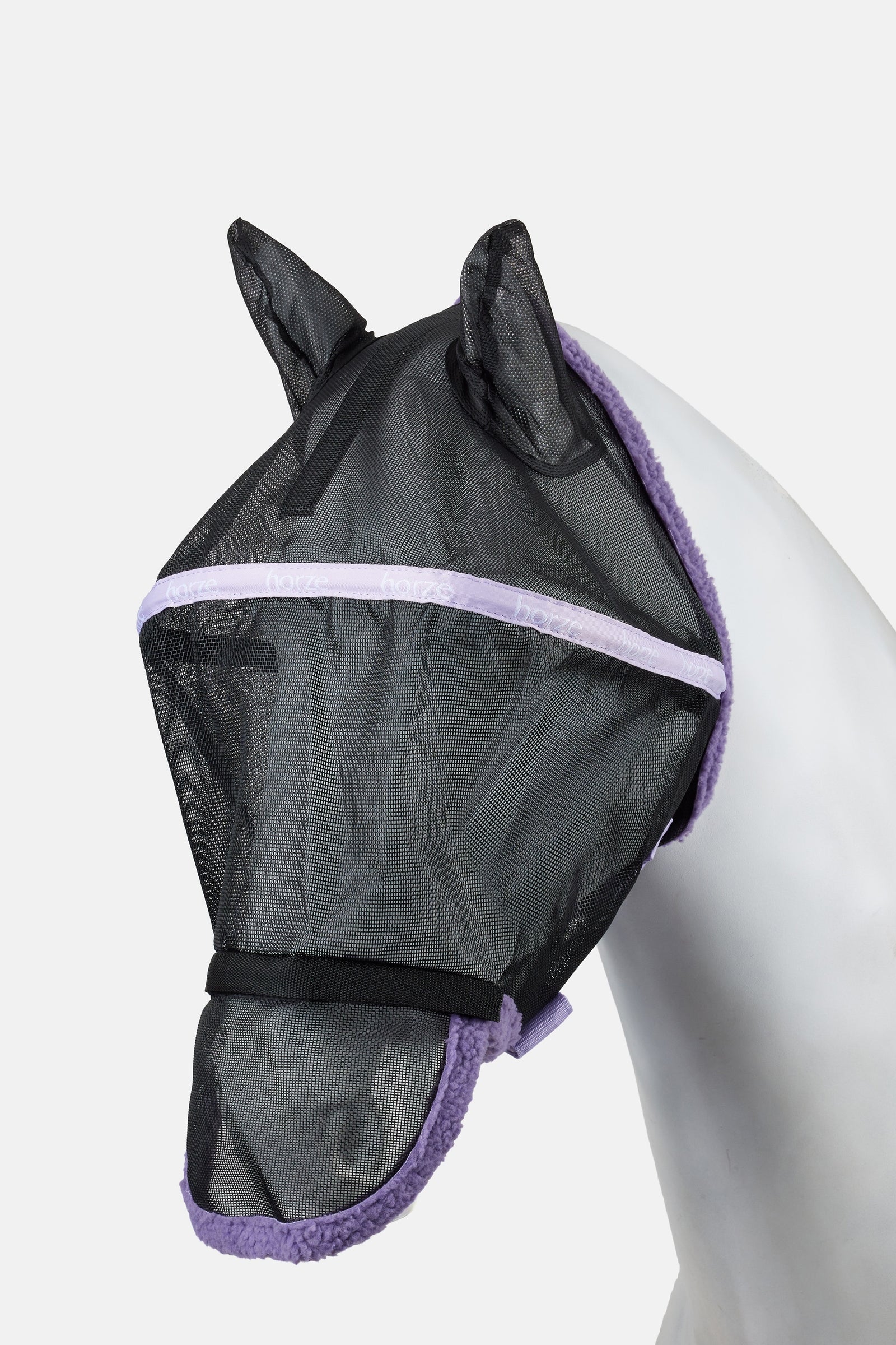 Horze Maska na mouchy s drátěným rámem Antifly Protection for Horses