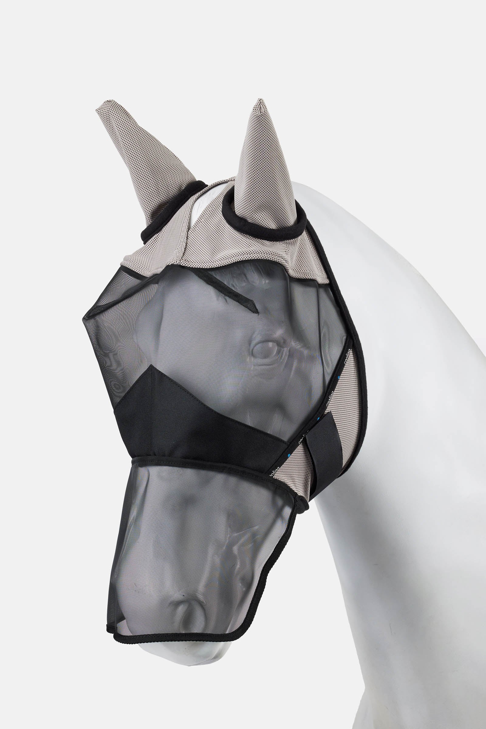 Horze chladicí maska proti mouchám Antifly Protection for Horses