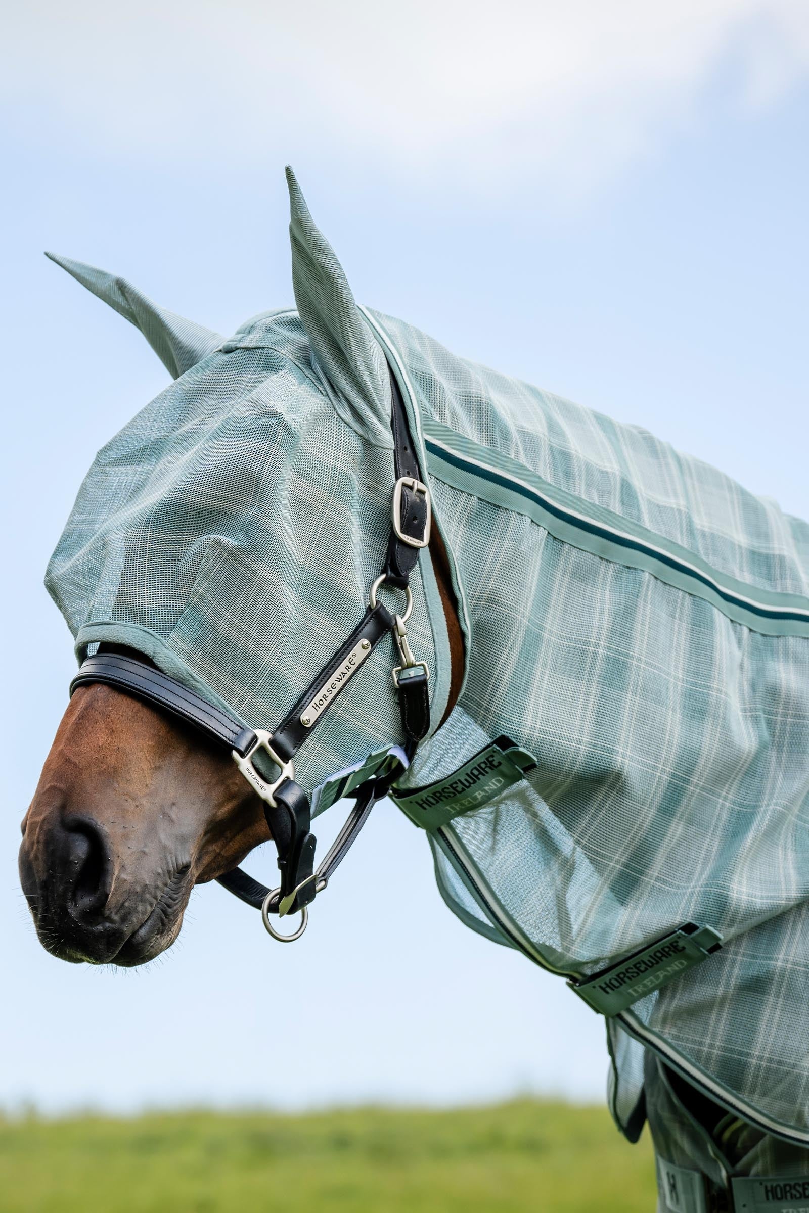 Horseware Newmarket Maska proti mouchám Antifly Protection for Horses