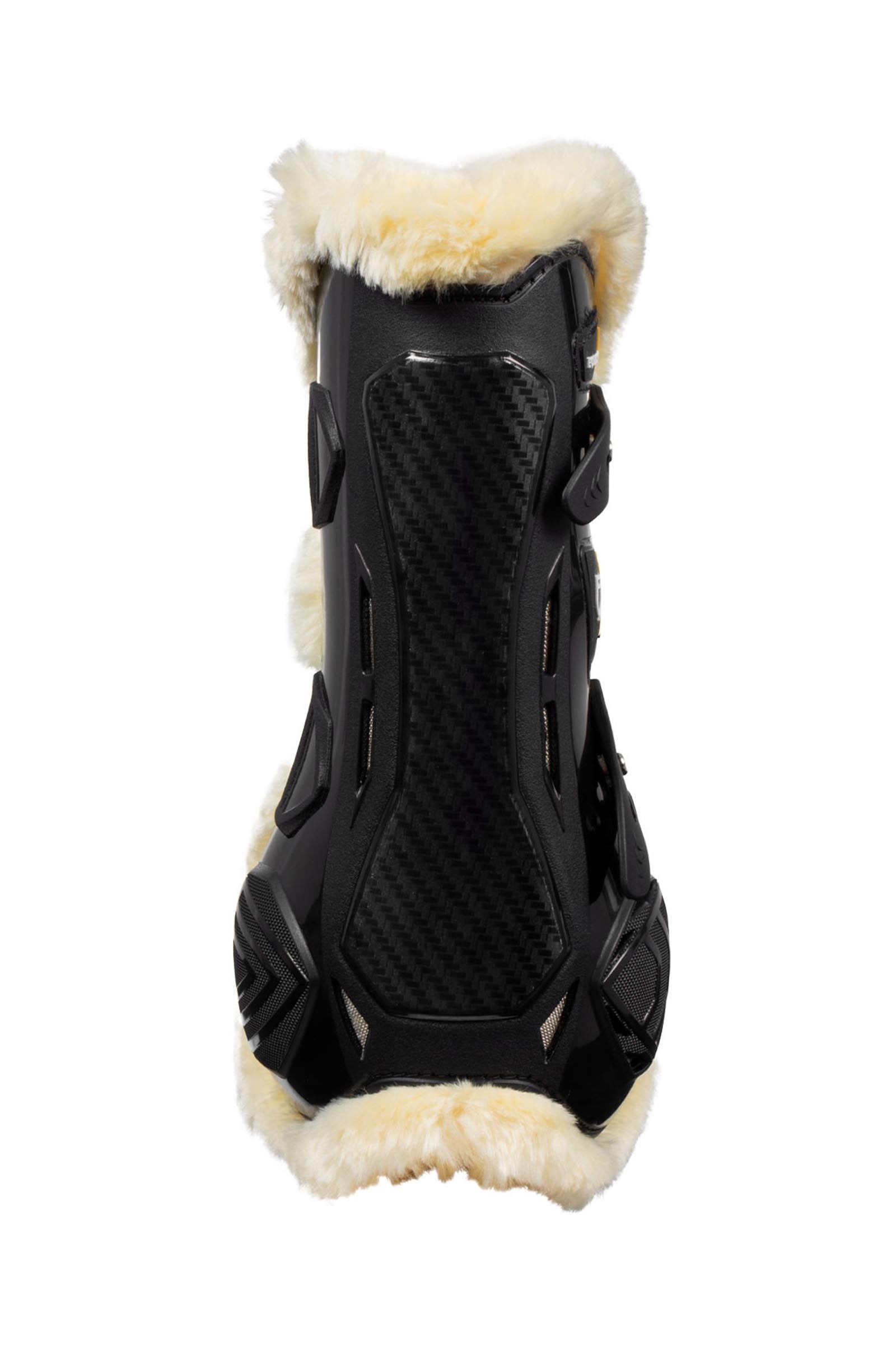 Equestro Synthetic Sheepskin Quick Release Tendon Boots Leg Protection & Hoof Protection for Horses