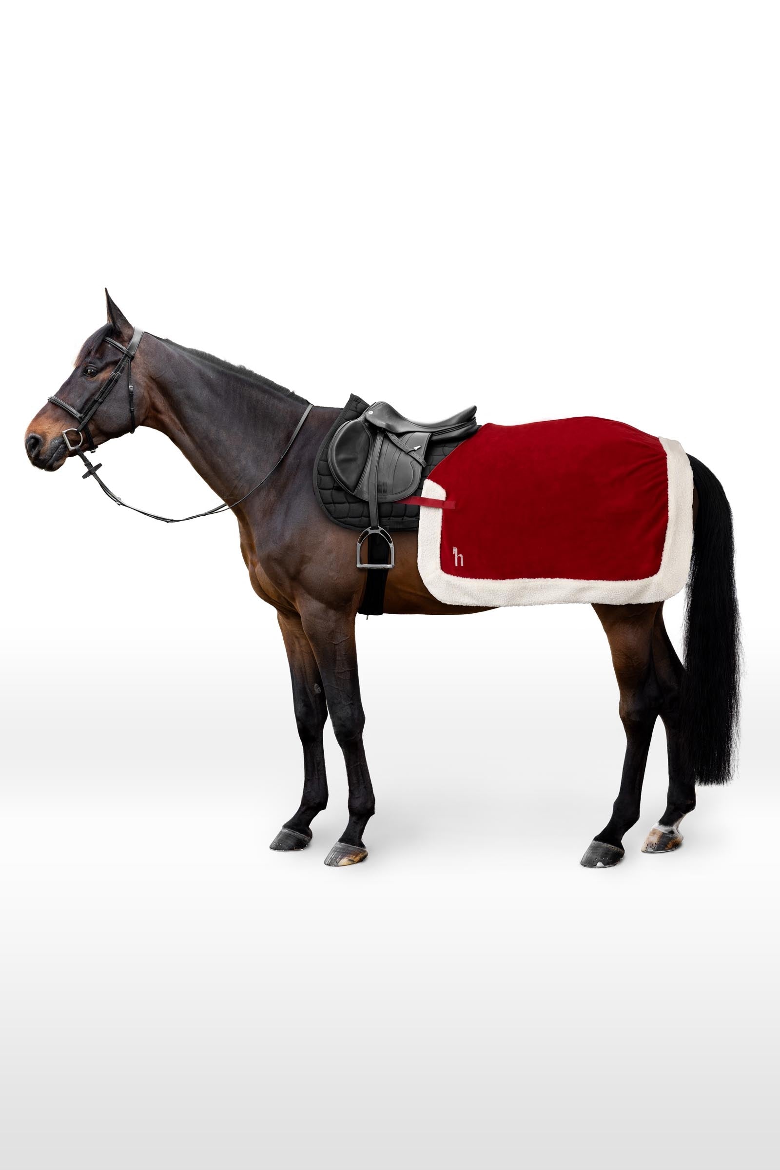 Horze Vánoční jezdecký koberec Horze Horse Rugs