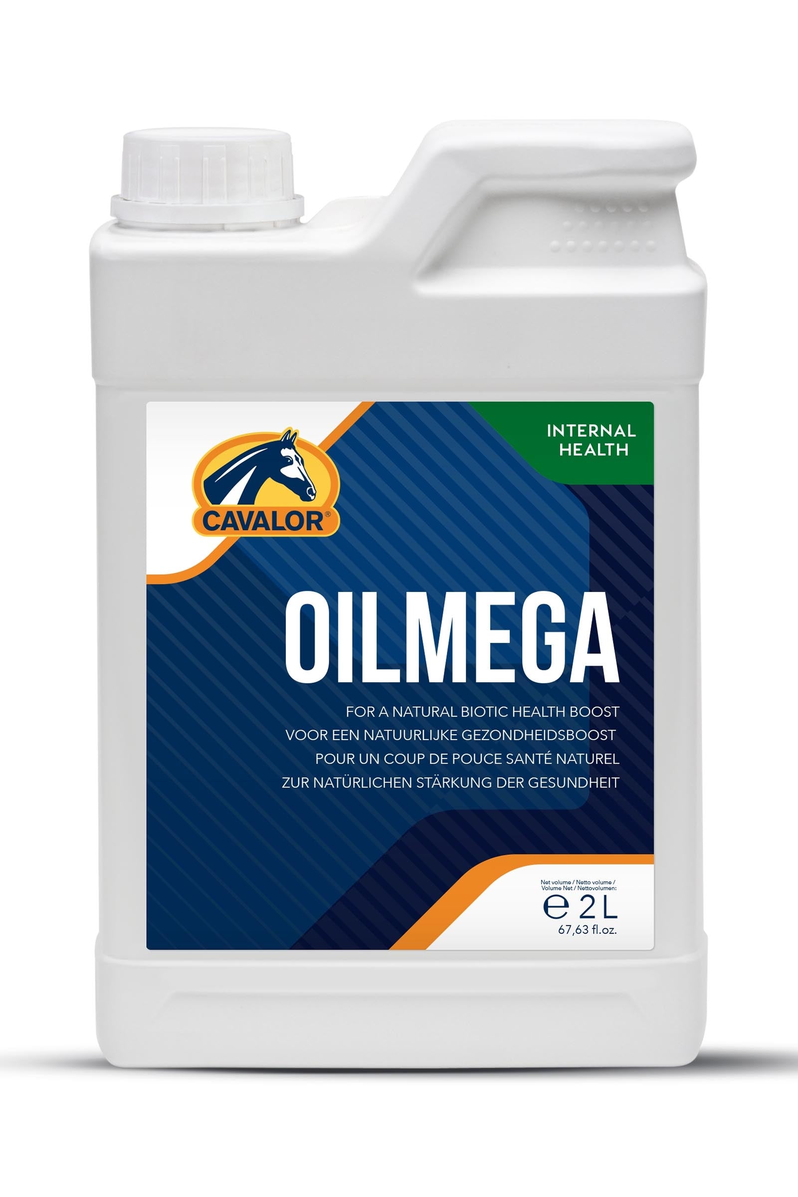 Cavalor Oilmega, střevní mikroflóra a imunitní systém, 2 L Horse Feed & Nutrition