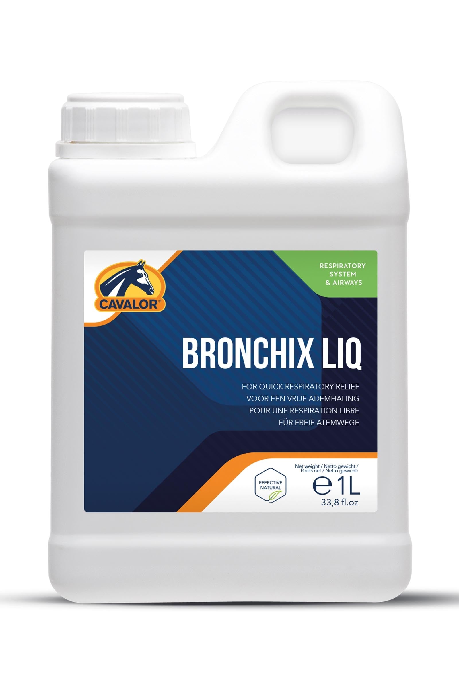 Cavalor Bronchix Liquid, dýchací cesty, 1 L Horse Feed & Nutrition