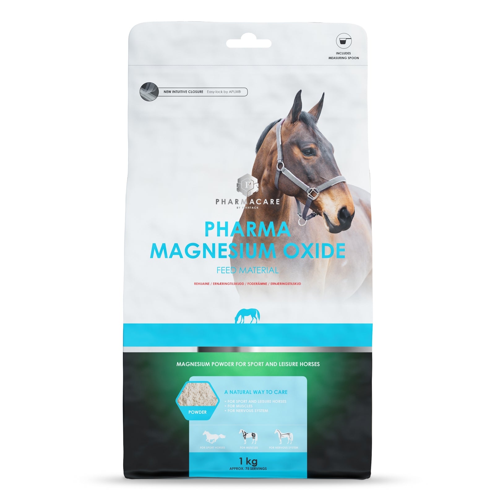 Pharmacare Pharma Magnesium Oxide, 1kg Horse Feed & Nutrition