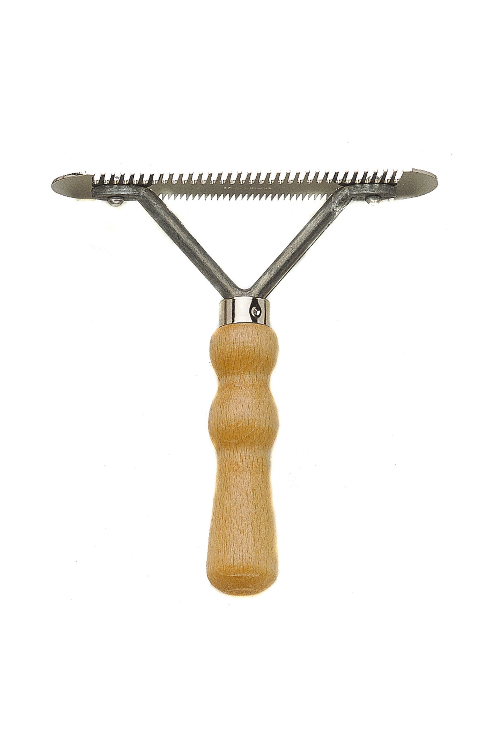 Sprenger hrábě s dřevěnou rukojetí Horse Grooming Tools