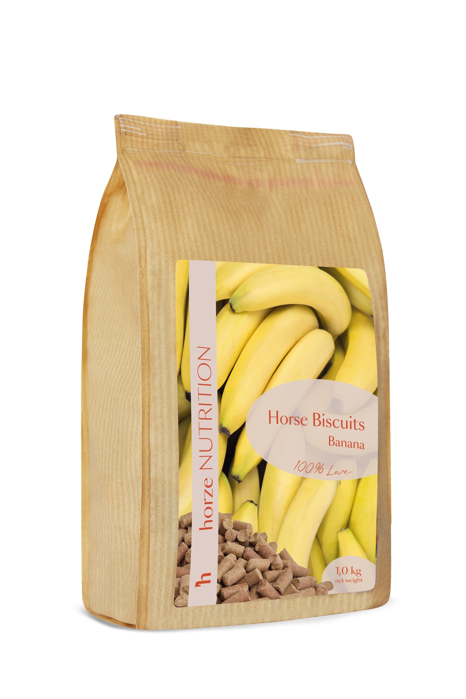 Horze Sušenky Banán, pamlsky 1kg Horse Feed & Nutrition