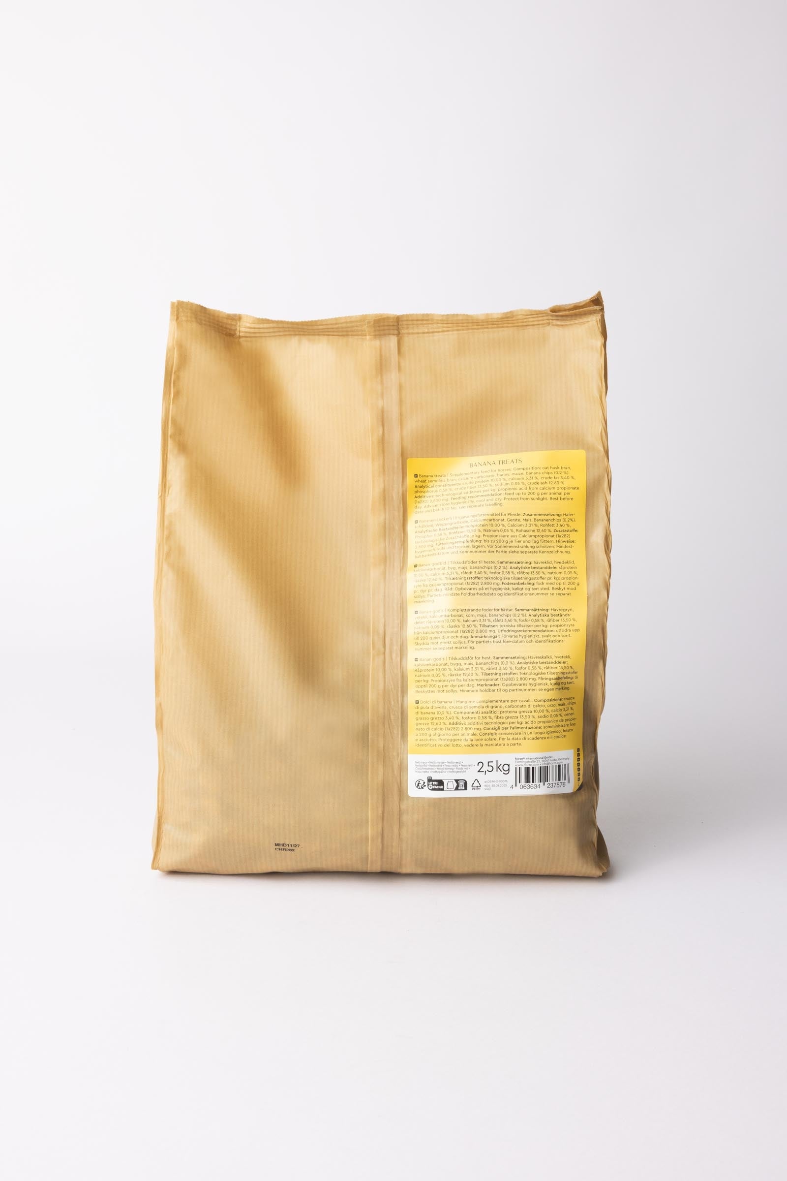 Horze Biscuits Banana, Treats 2,5kg Horse Feed & Nutrition