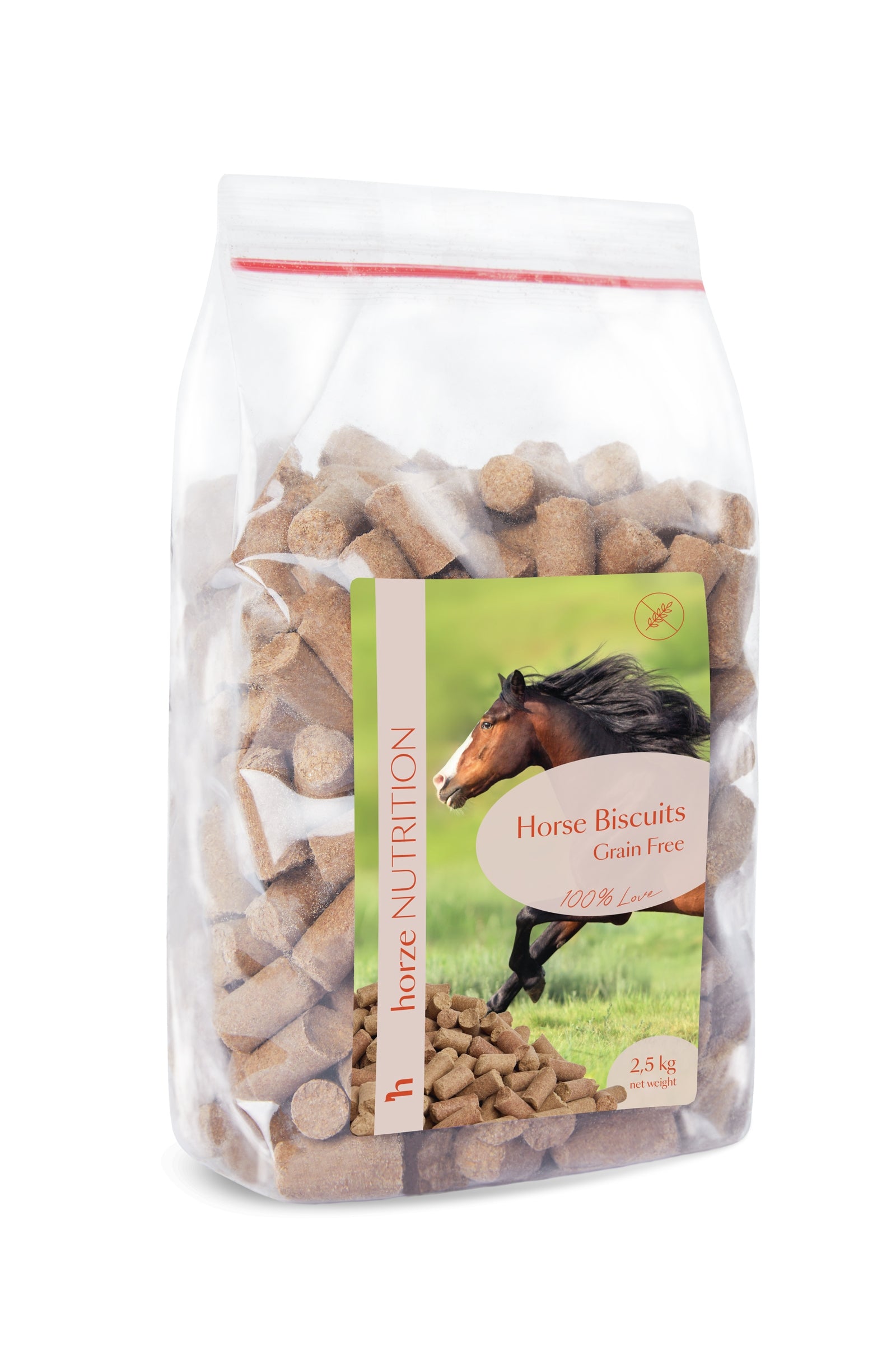 Horze Sušenky Bez obilovin, 2,5 kg Horse Feed & Nutrition