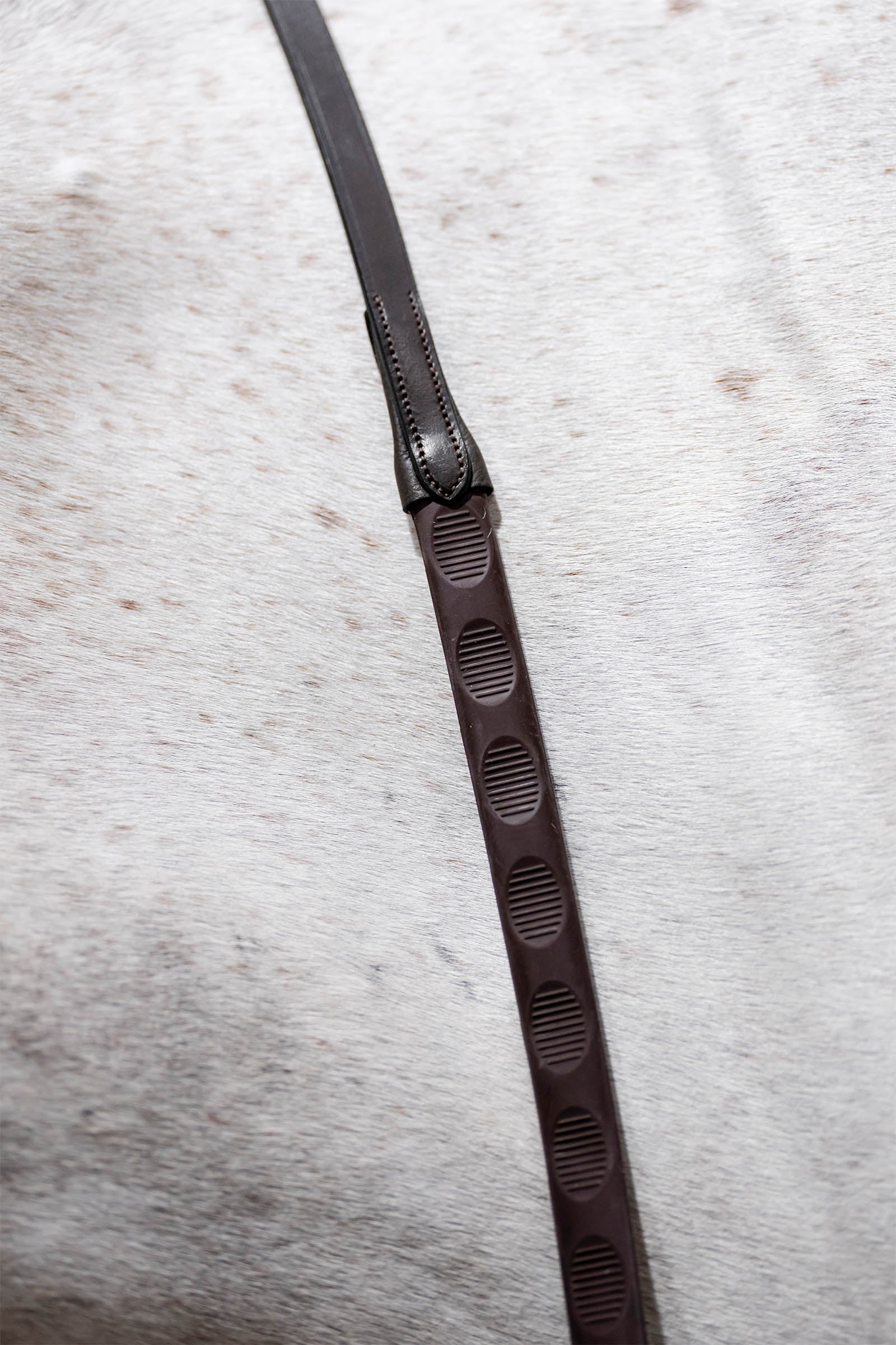 Horseware gumové otěže s protiskluzovou úpravou pro palec Bridles & Reins