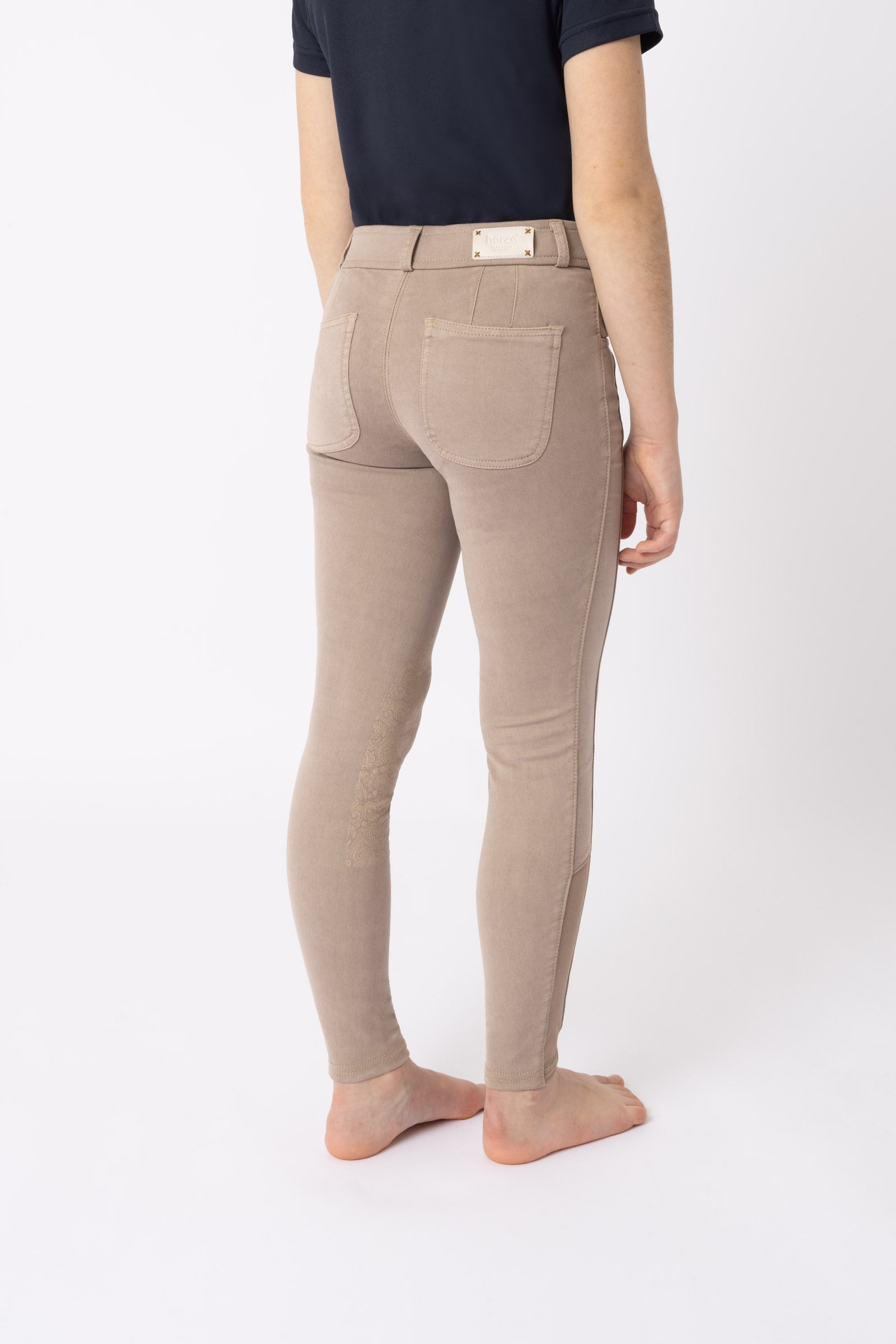 Horze Suki Dětské rajtky z vystuženými koleny Kids Apparel