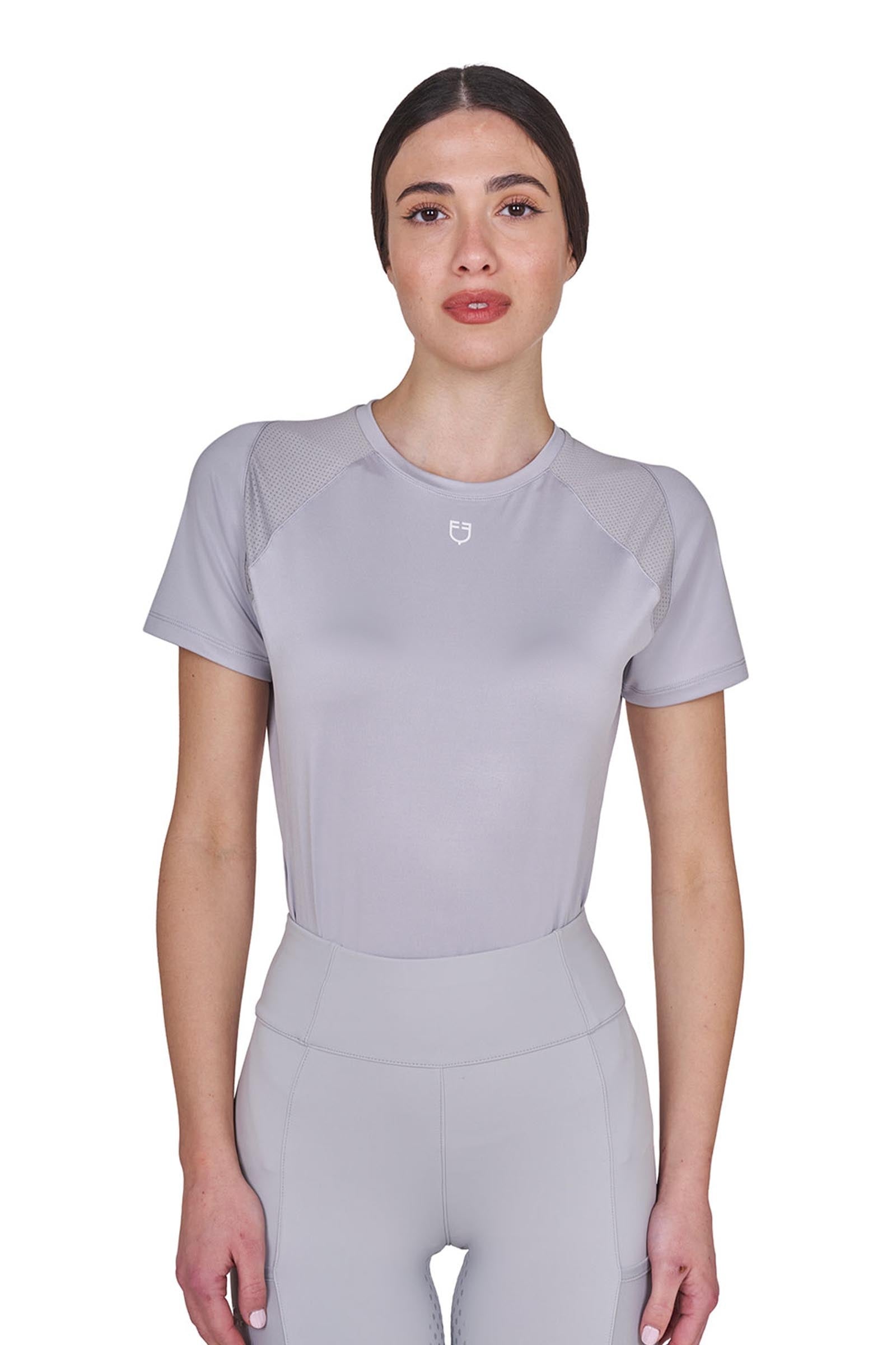 Equestro SS2026 Dámské Slim technické tréninkové tričko Women’s Riding Clothing