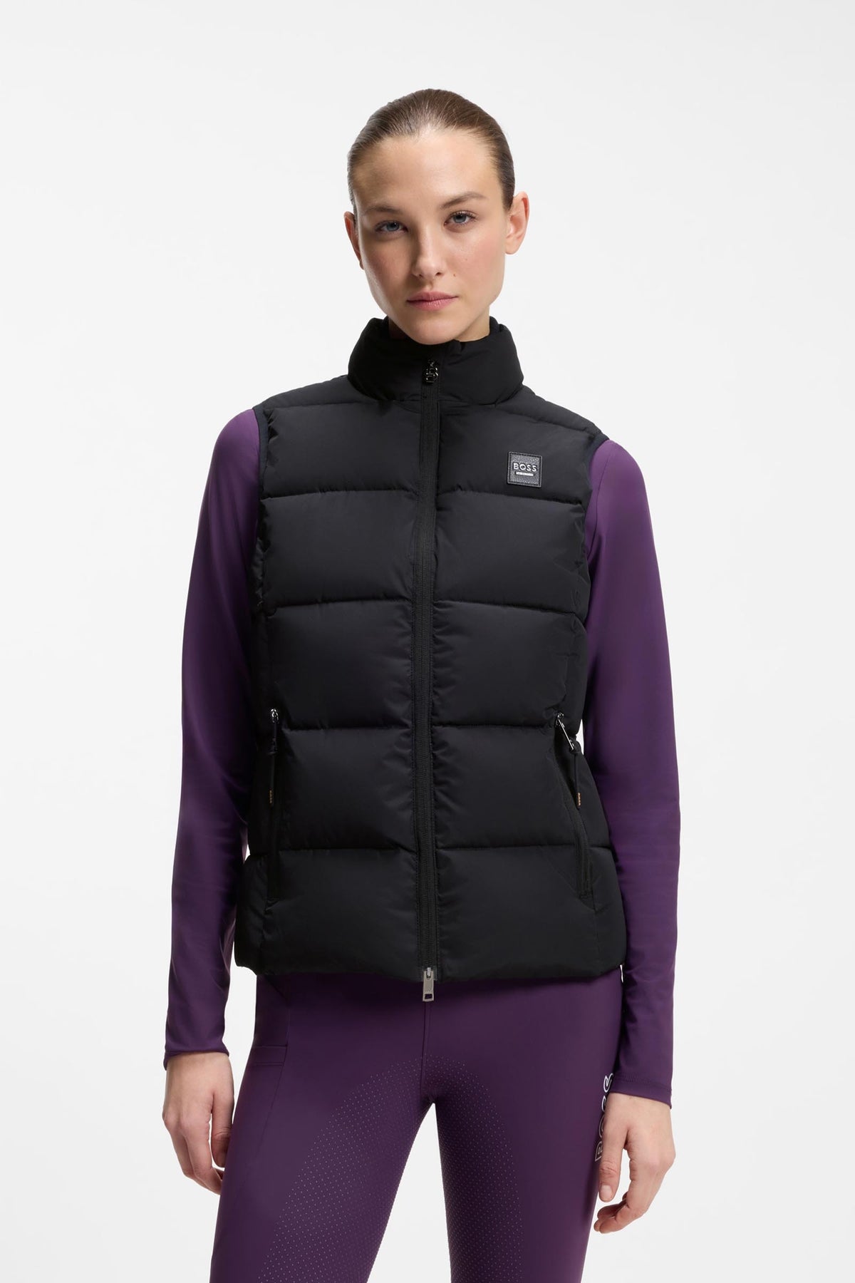 BOSS Equestrian Viola Womens Knitted Puffer Vest Women’s Riding Clothing