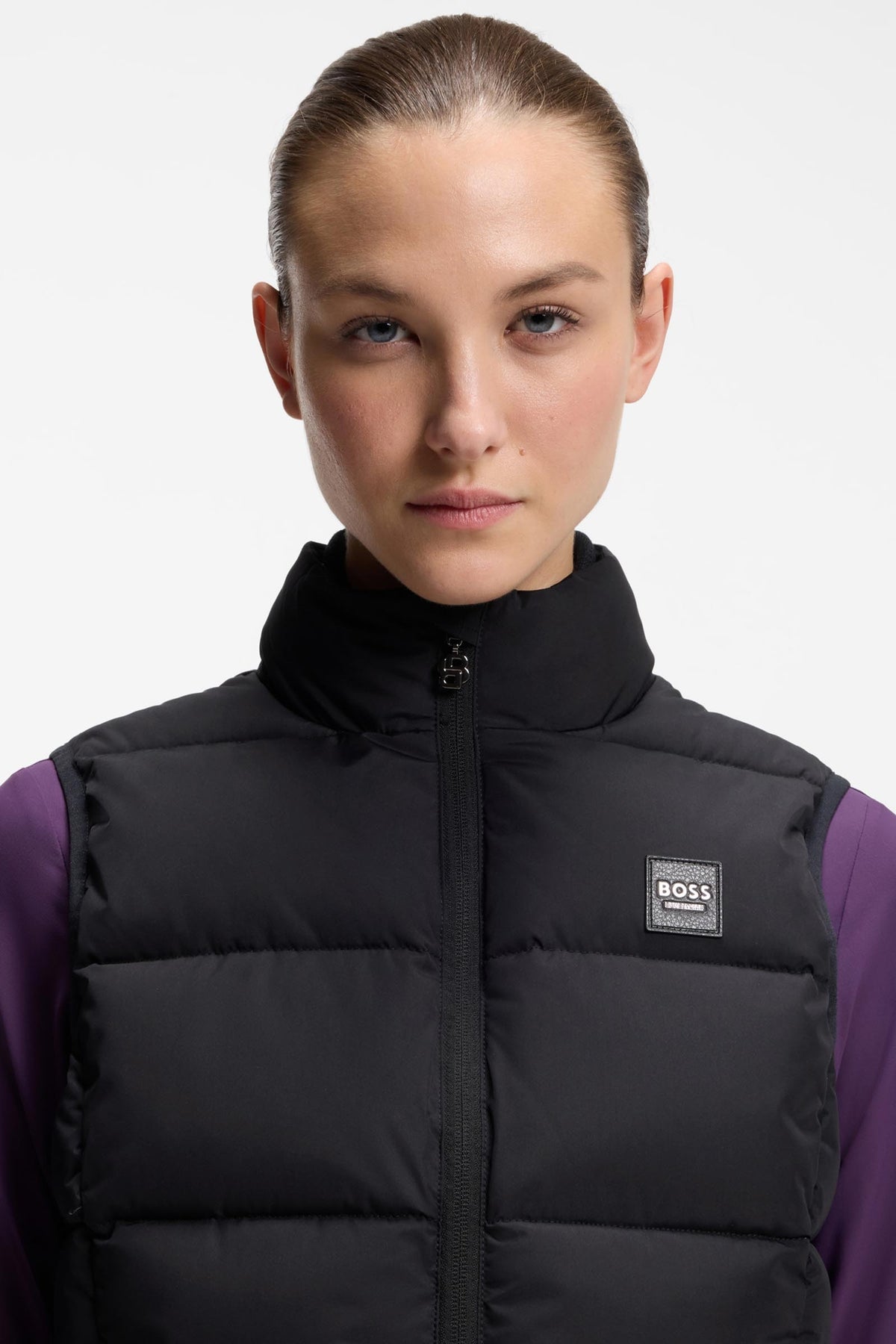 BOSS Equestrian Viola Womens Knitted Puffer Vest Women’s Riding Clothing