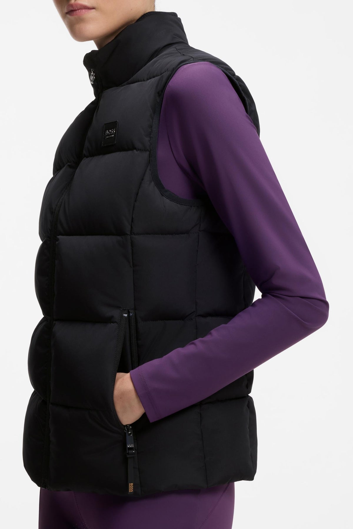 BOSS Equestrian Viola Womens Knitted Puffer Vest Women’s Riding Clothing