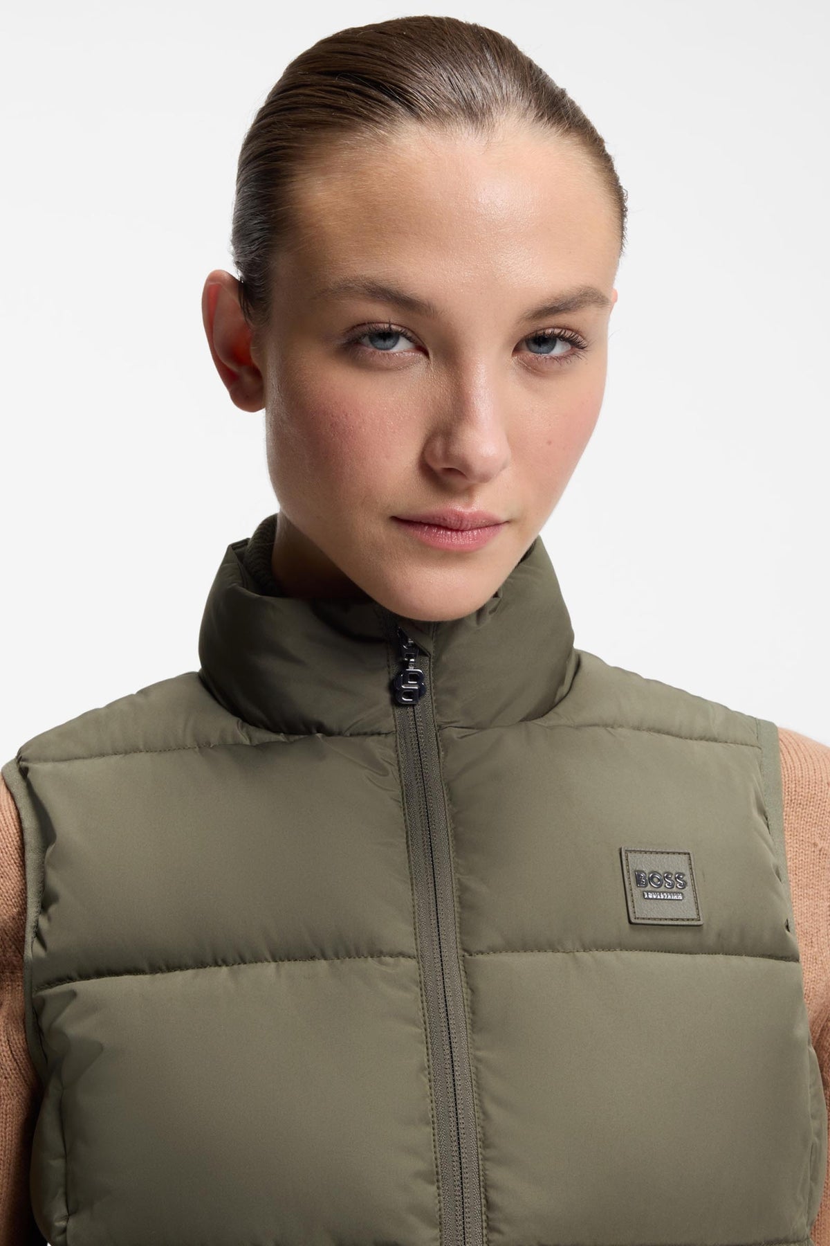 BOSS Equestrian Viola Womens Knitted Puffer Vest Women’s Riding Clothing