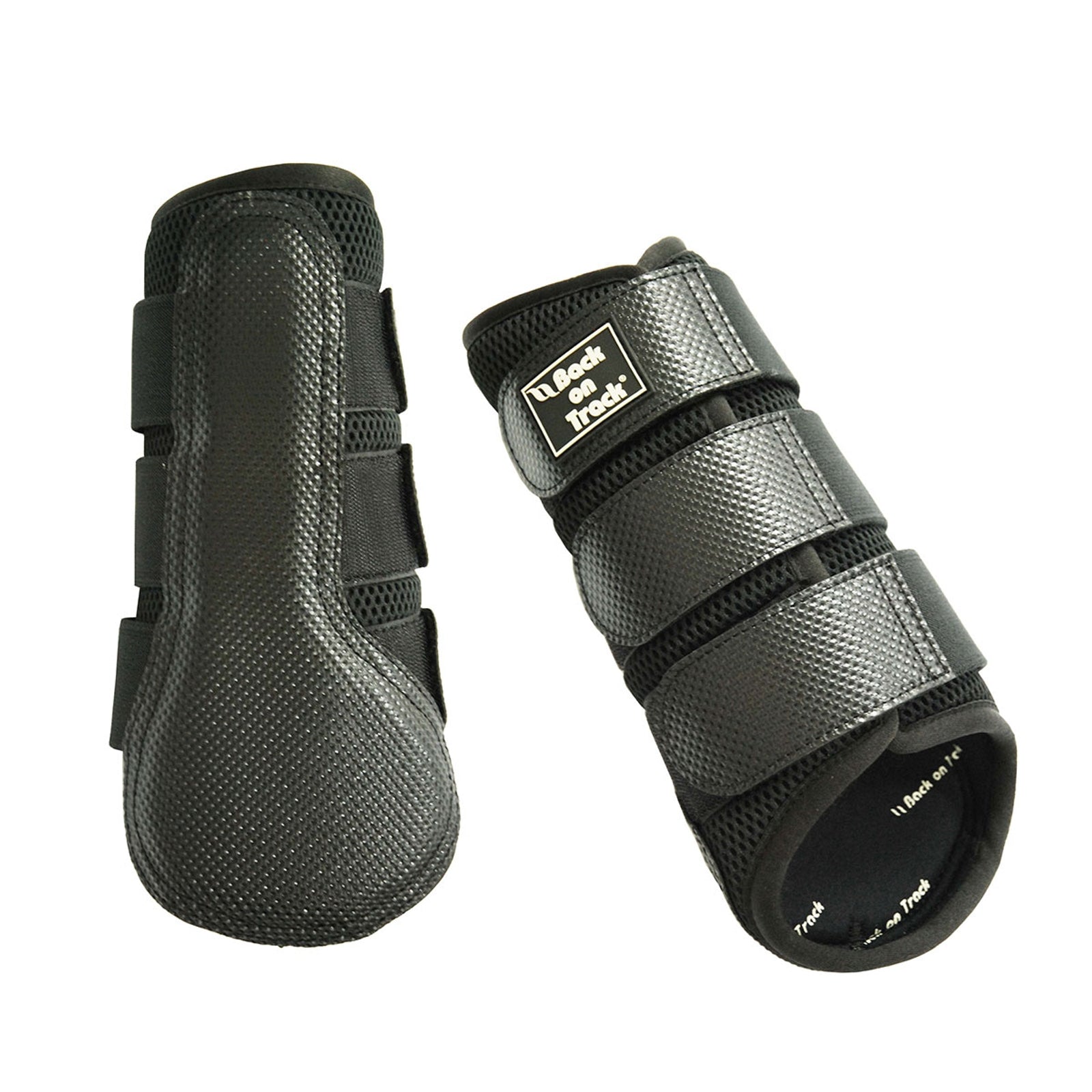 Back on Track 3D Mesh Brushing Boots, L-XL Leg Protection & Hoof Protection for Horses