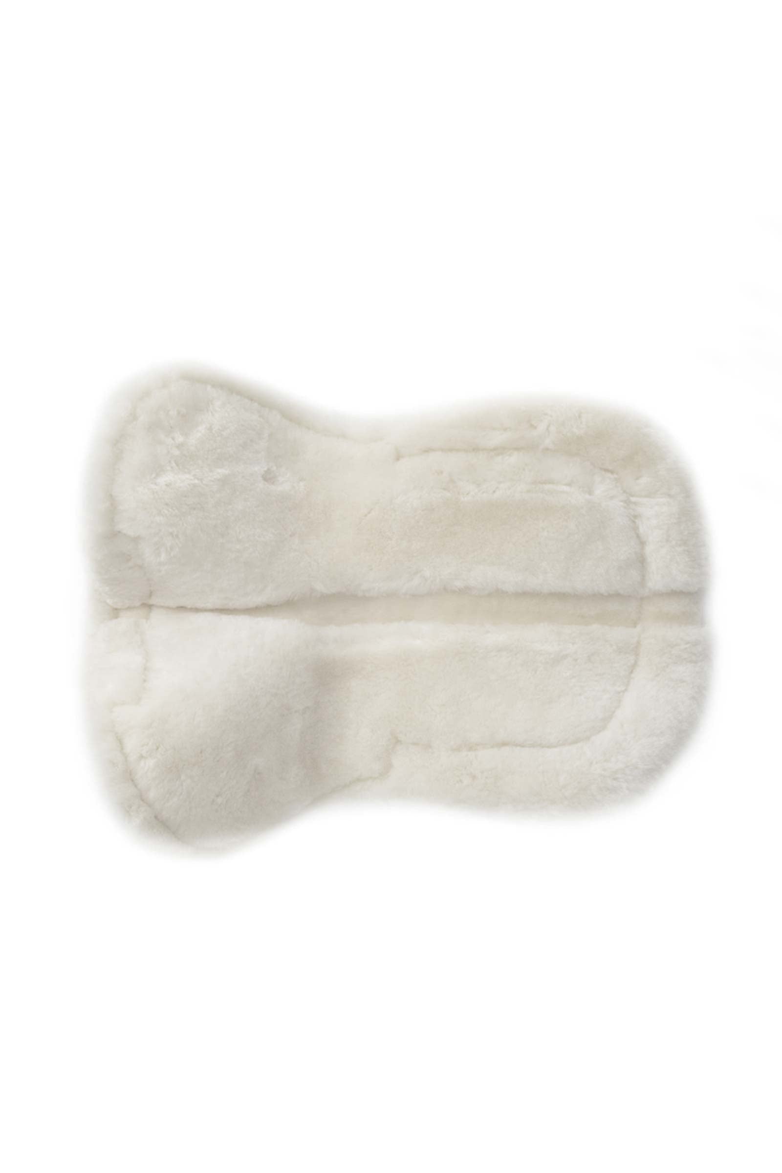 Kavalkade Lambswool pad w/ brim behind, lambswool Saddle Pads
