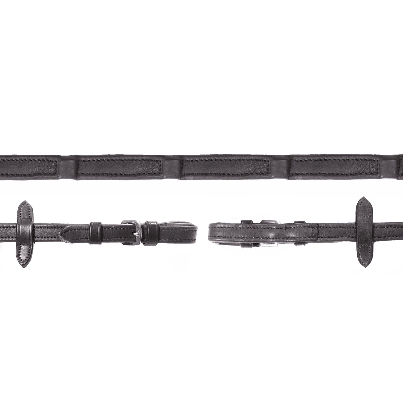 Schockemöhle Sports Durasoft Leather Reins, nylon inlay Bridles & Reins